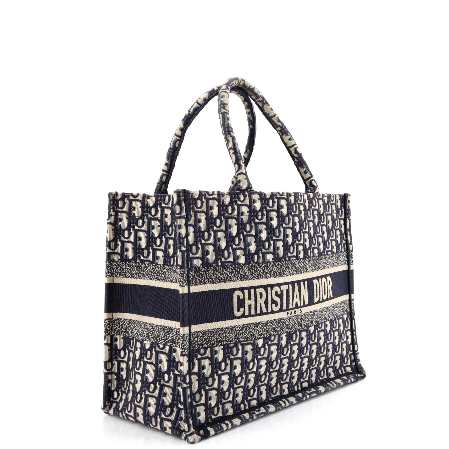 Book Tote Oblique Canvas Medium - Image 2