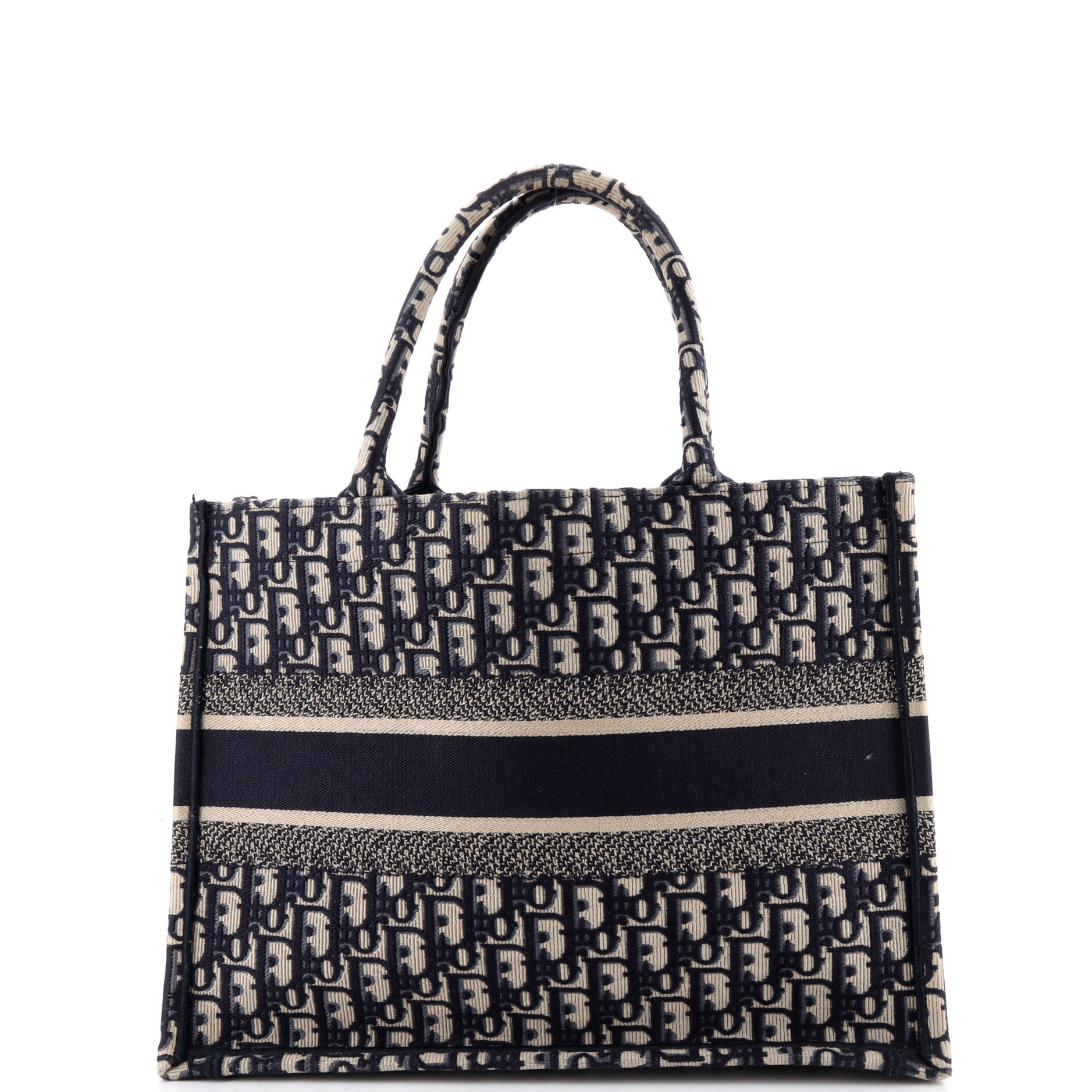 Book Tote Oblique Canvas Medium - Image 3