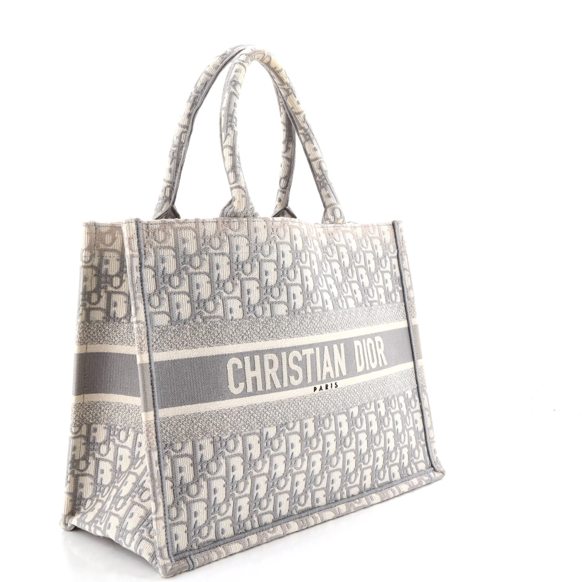 Book Tote Oblique Canvas Medium - Image 2