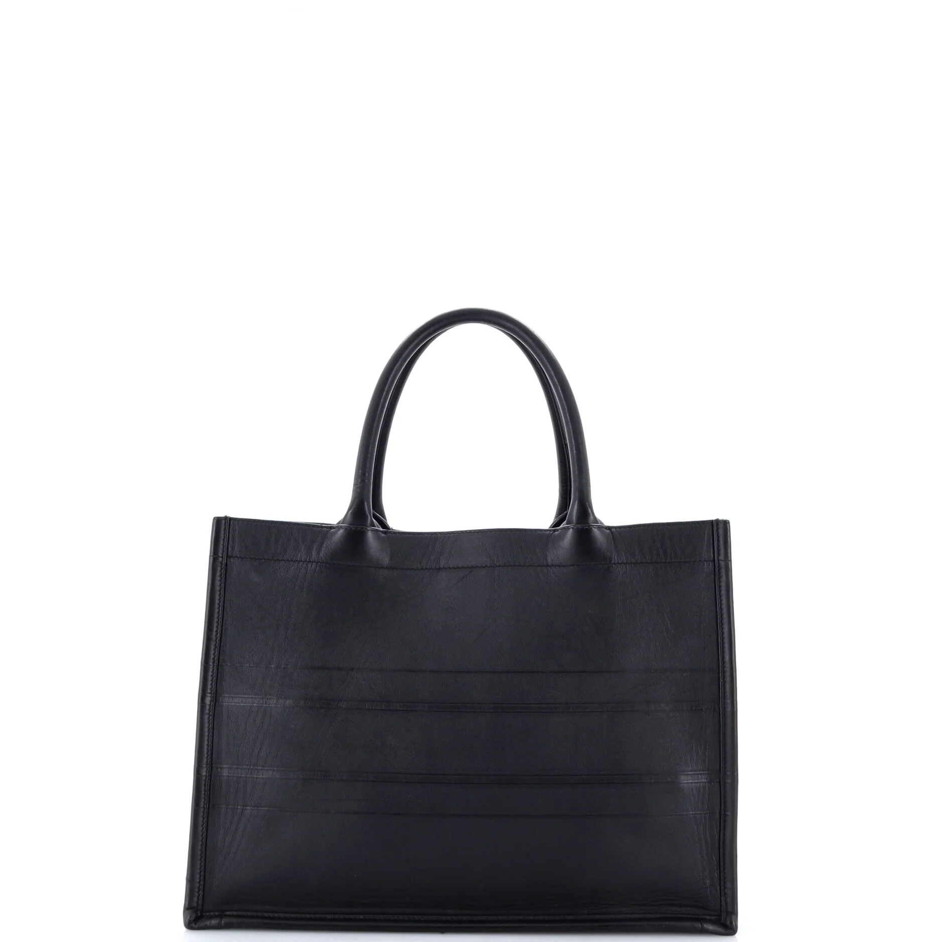 Book Tote Oblique Embossed Calfskin Medium - Image 3