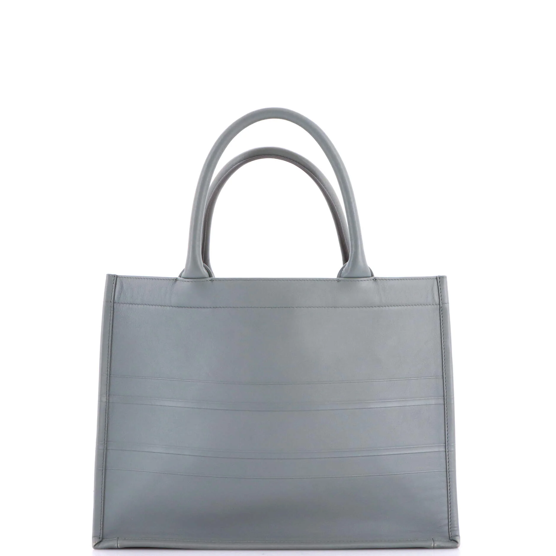 Book Tote Oblique Embossed Calfskin Medium - Image 3