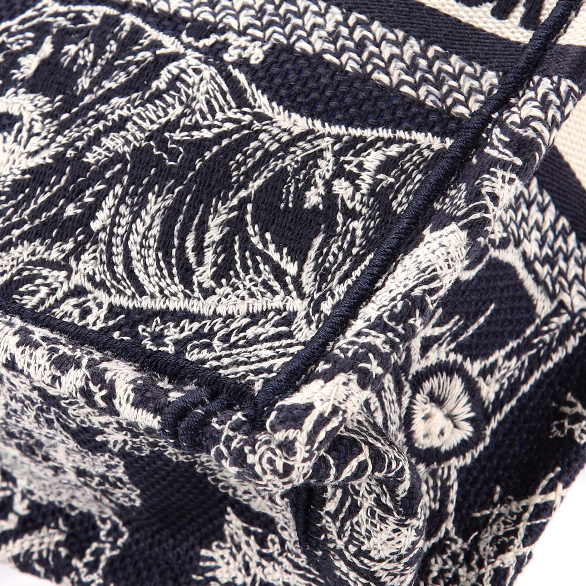 Book Tote Phone Bag Embroidered Canvas Mini - Image 6