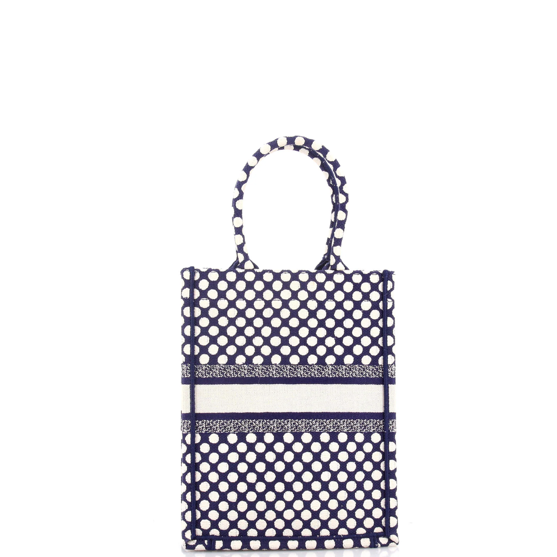 Book Tote Printed Canvas Vertical - Image 3