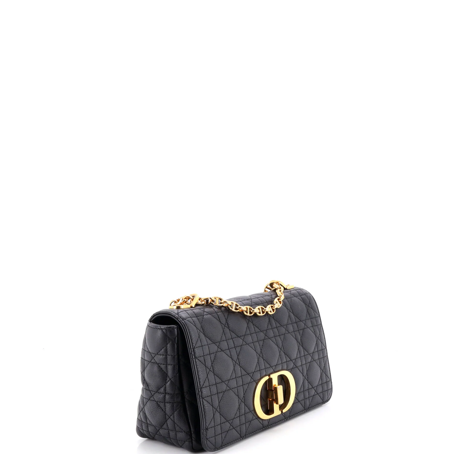 Caro Bag Cannage Quilt Calfskin New Medium - Image 2