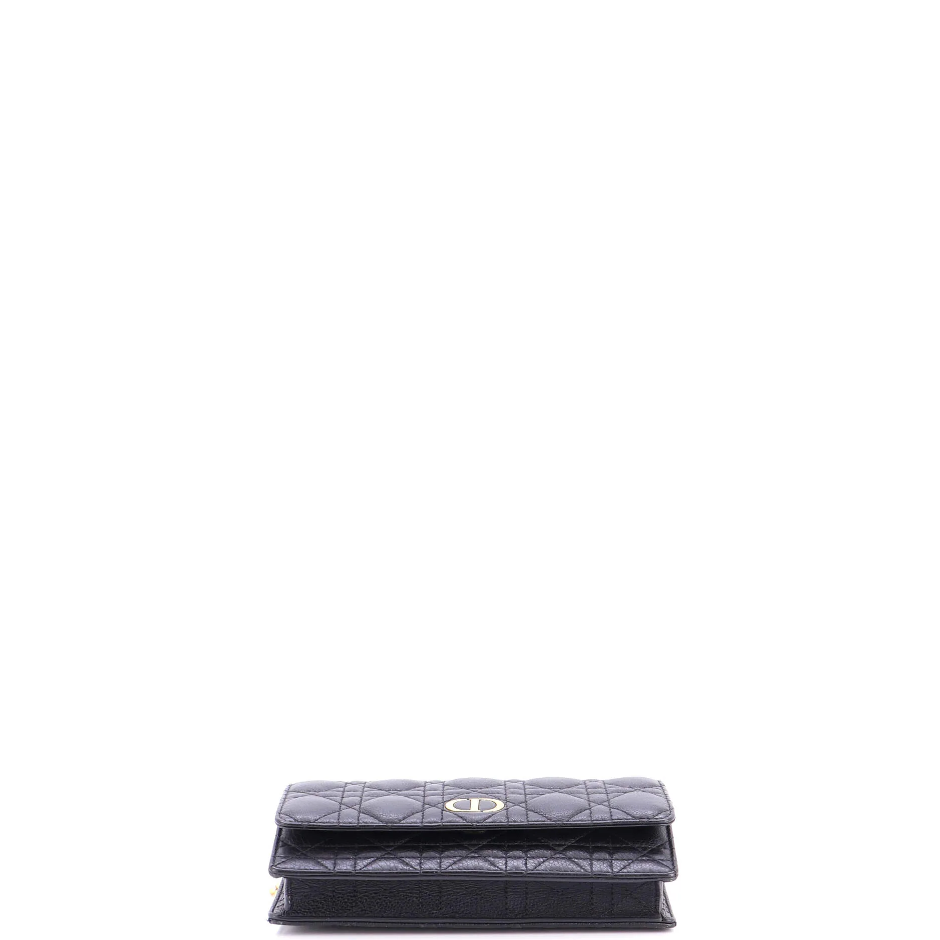 Caro Belt Pouch with Chain Cannage Quilt Calfskin - Image 4