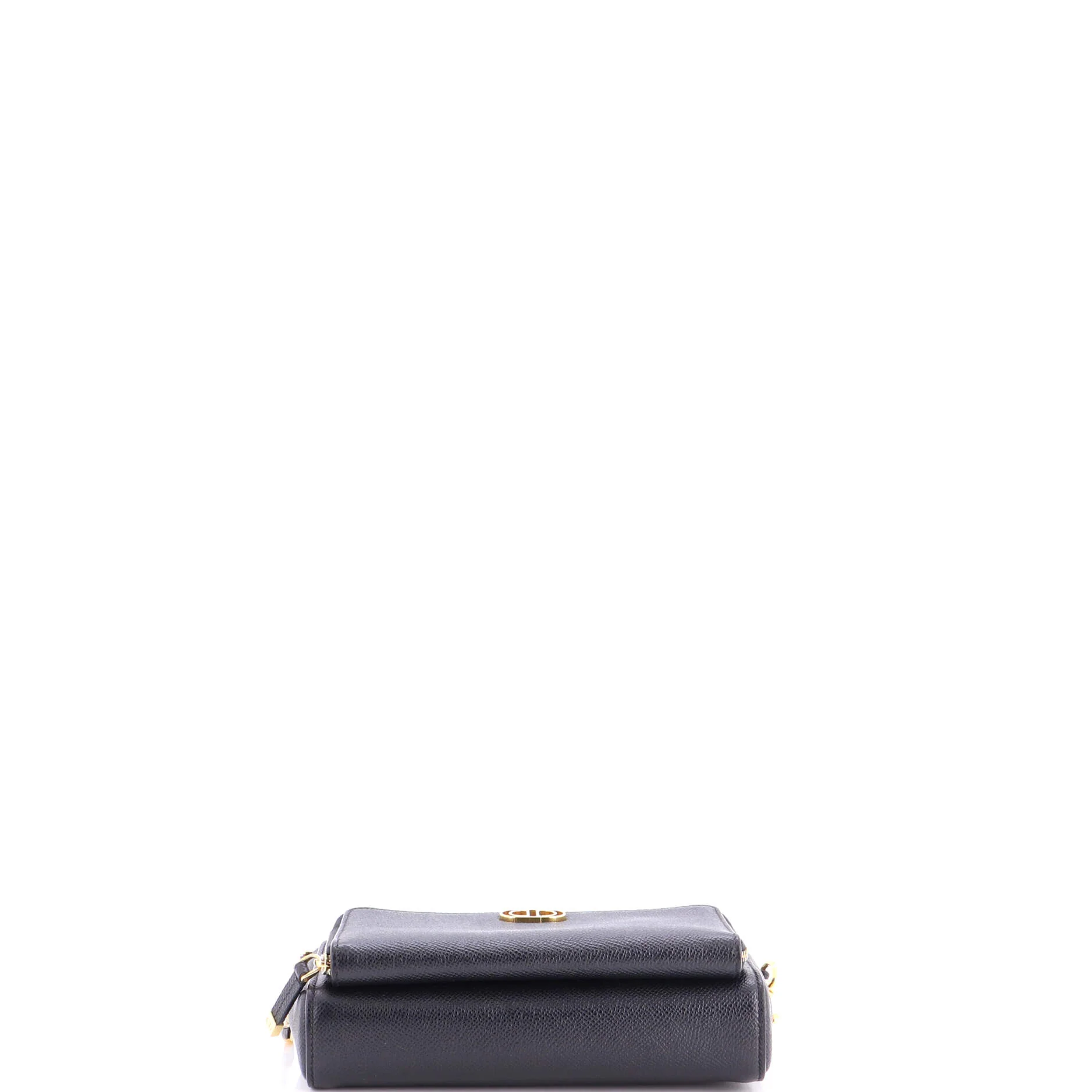 Caro Double Pouch Crossbody Bag Leather - Image 4