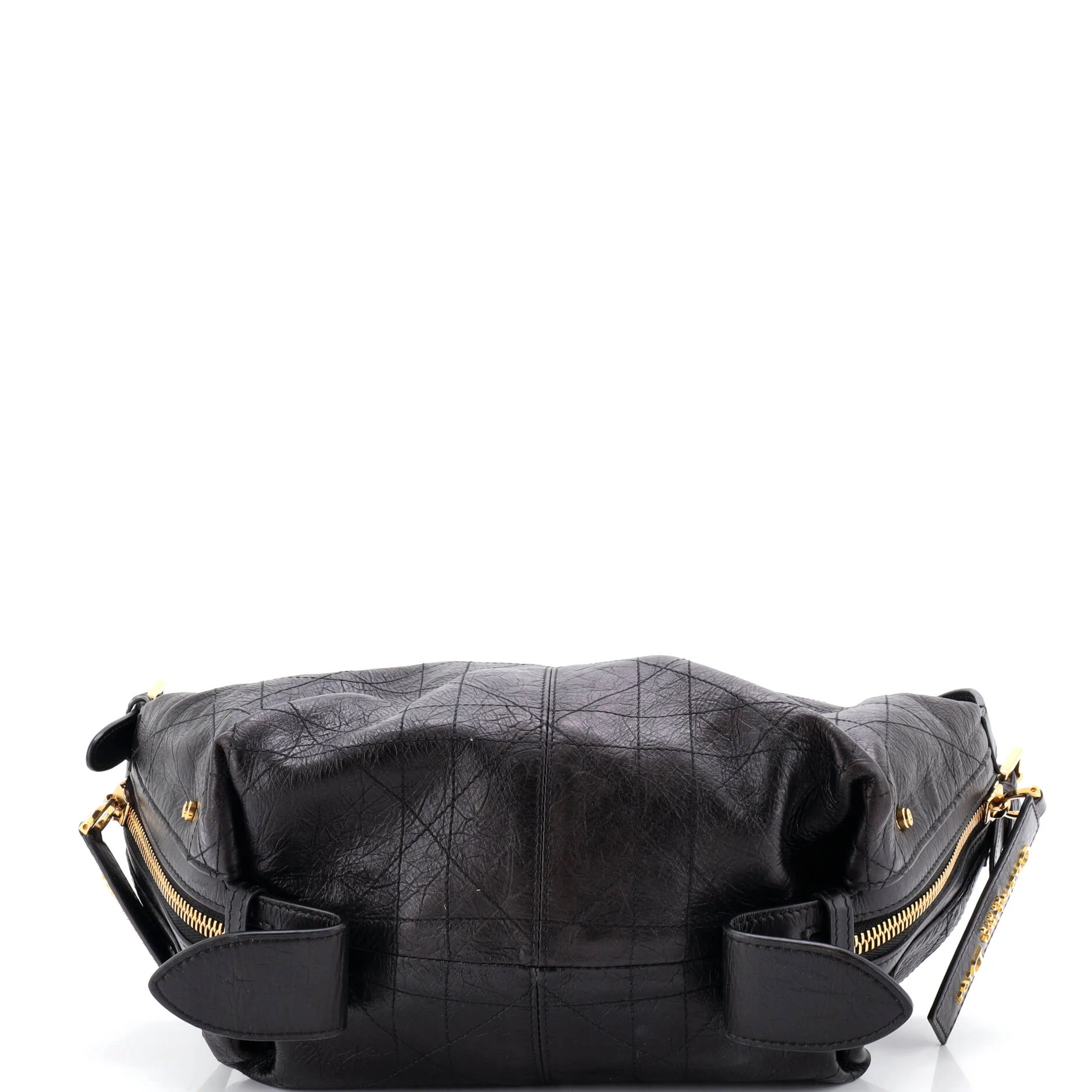 D-Journey Bag Macrocannage Quilt Calfskin Small