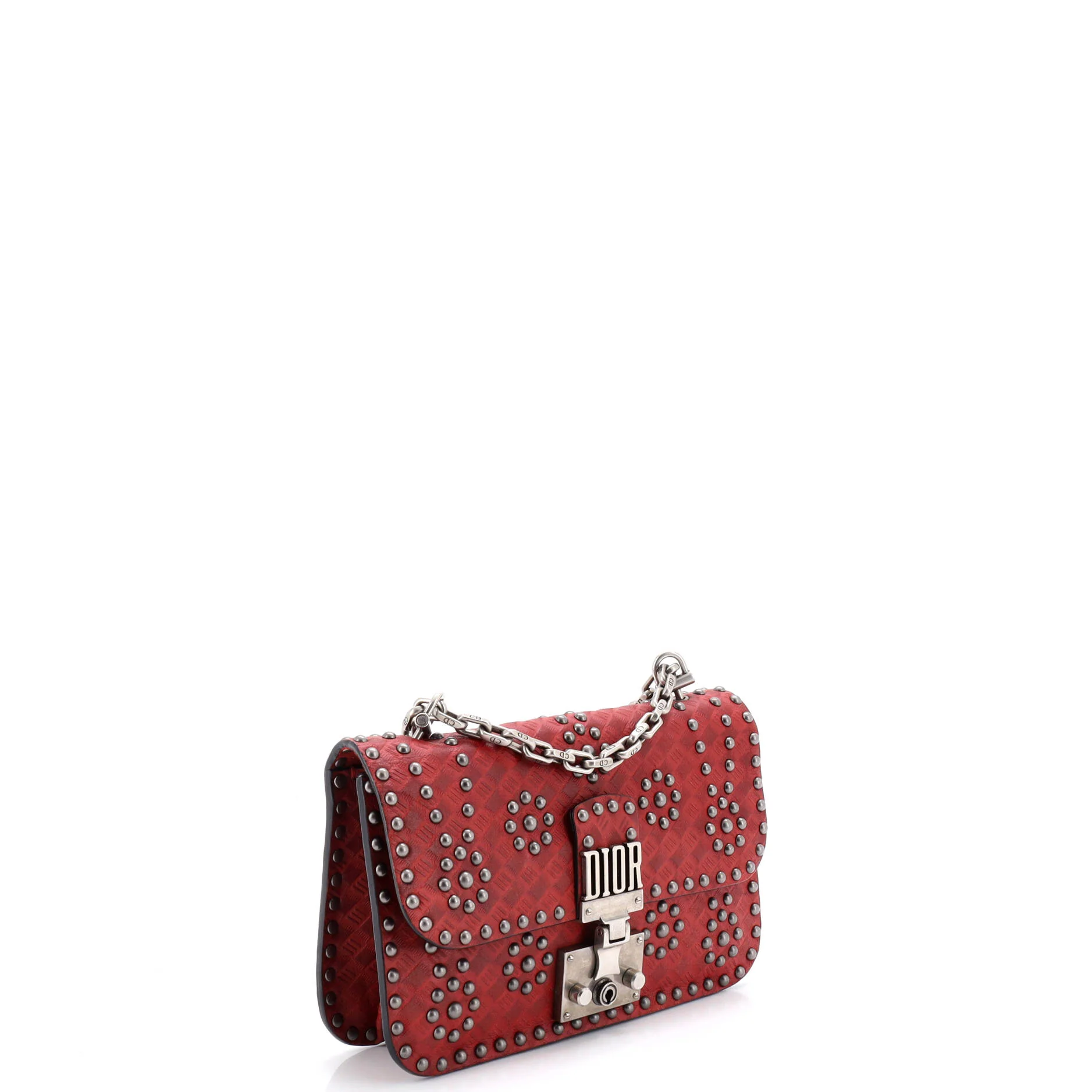 Dioraddict Flap Bag Studded Leather Small - Image 2