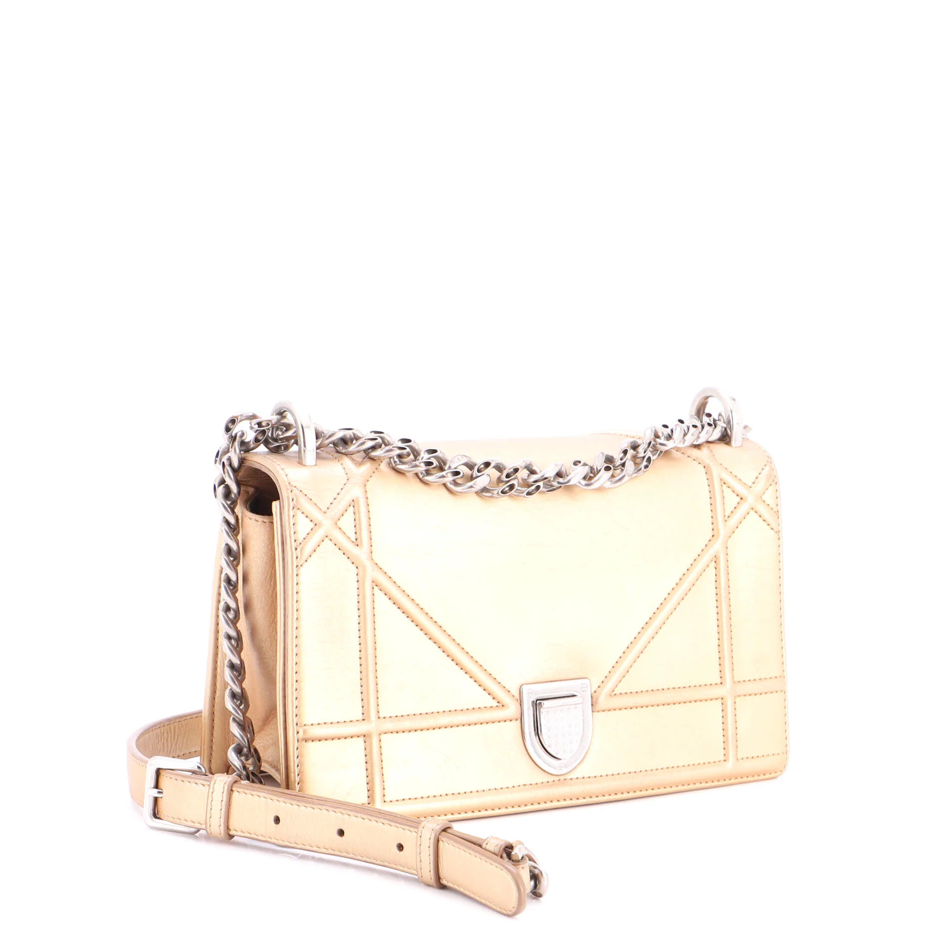 Diorama Flap Bag Calfskin Medium - Image 2