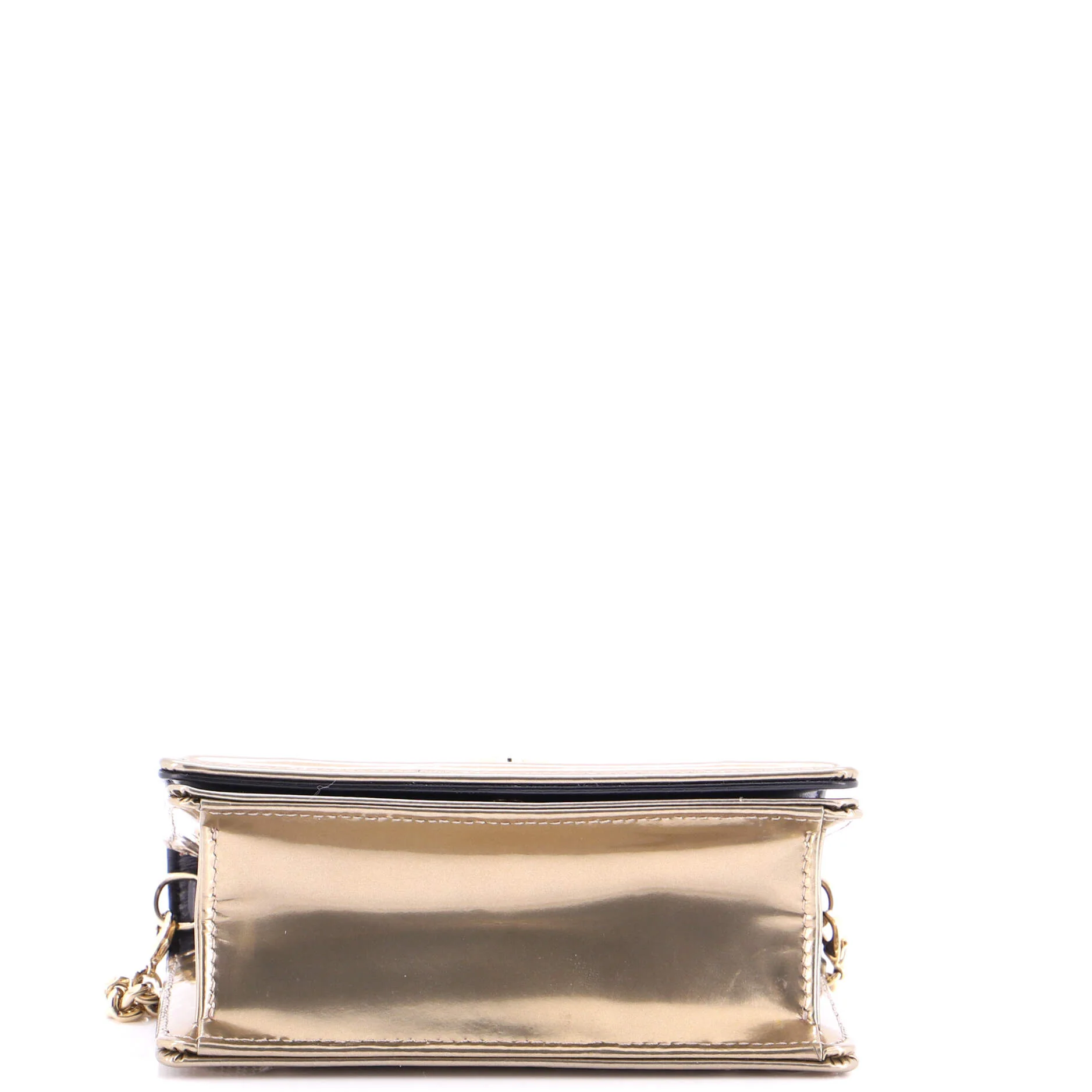 Diorama Flap Bag Cannage Embossed Calfskin Baby - Image 4