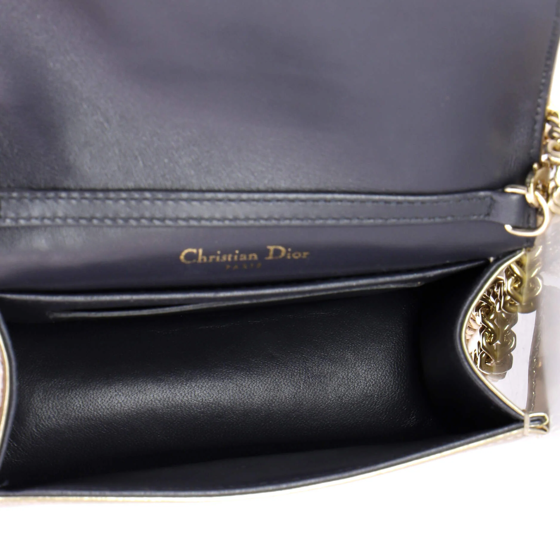 Diorama Flap Bag Cannage Embossed Calfskin Baby - Image 5