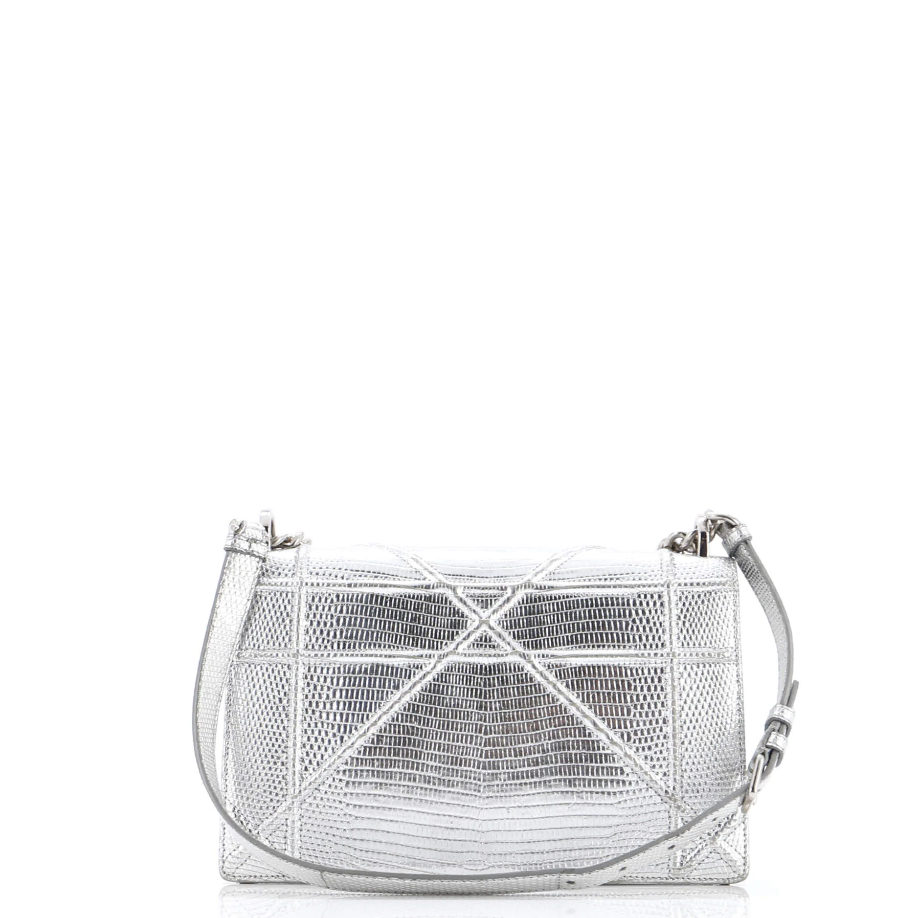 Diorama Flap Bag Lizard Medium - Image 3