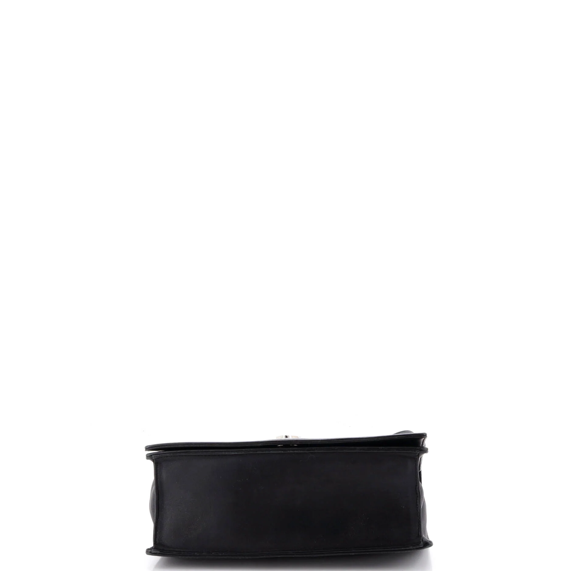 Diorama Flap Bag Patch Embellished Leather Medium - Image 4