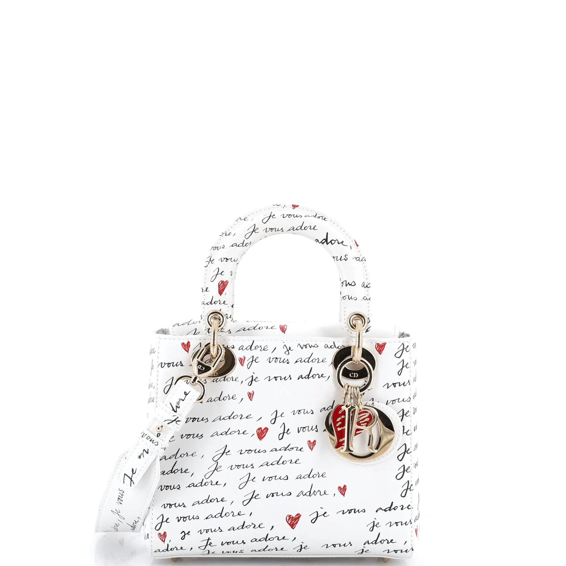 DiorAmour My ABCDior Lady Dior Bag Printed Leather Small