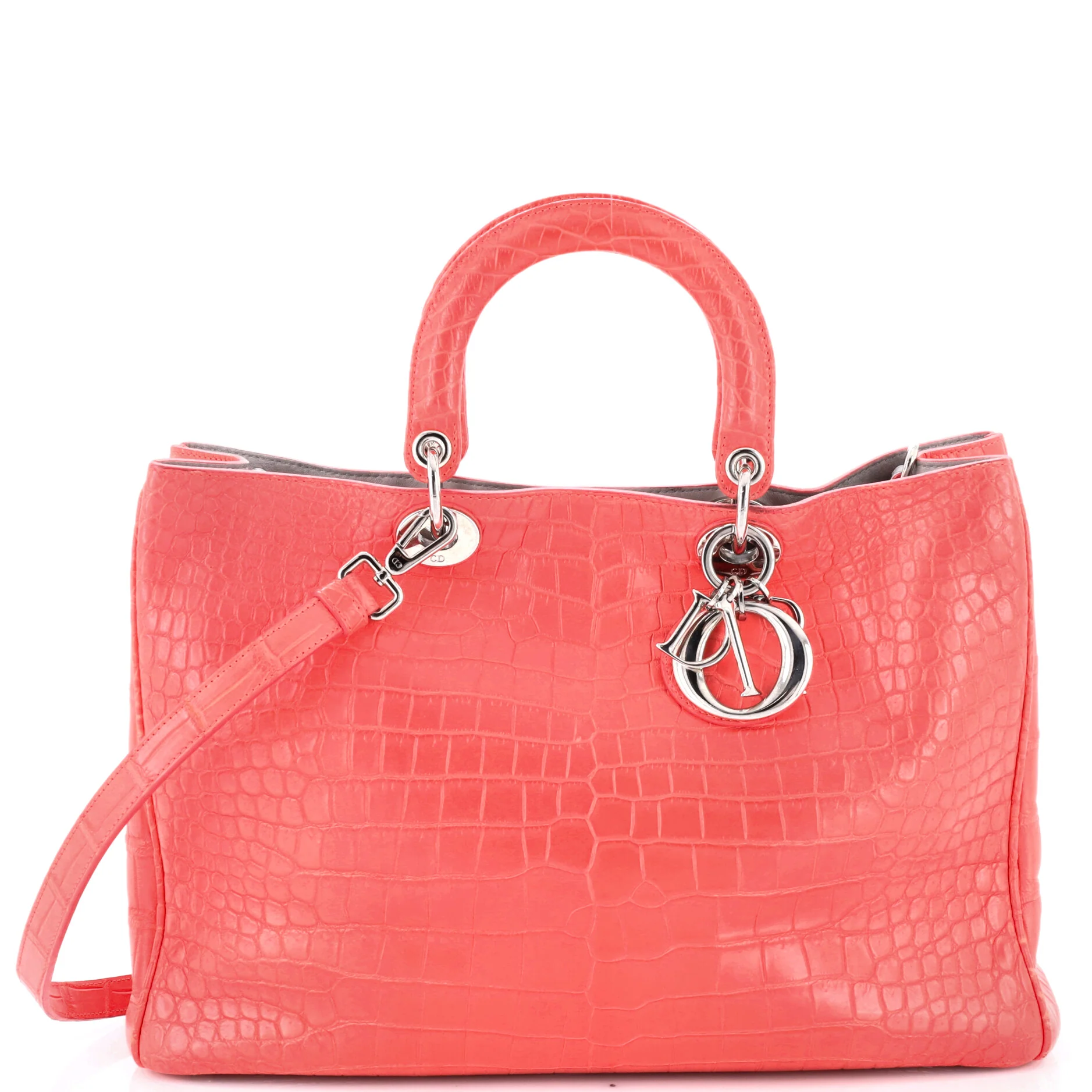 Diorissimo Tote Crocodile Large