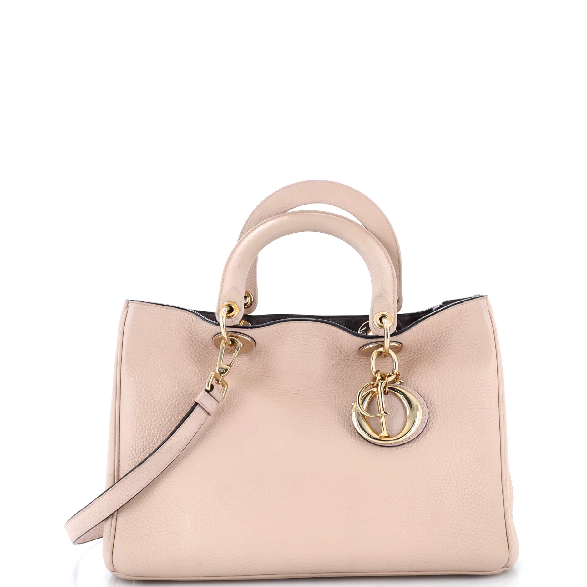 Diorissimo Tote Pebbled Leather Medium