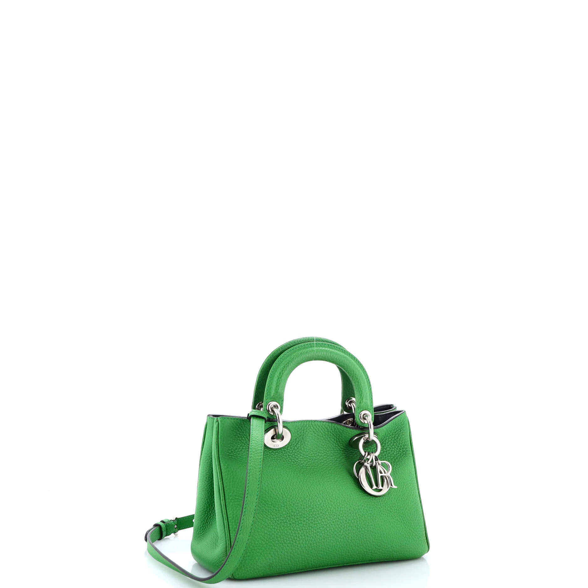 Diorissimo Tote Pebbled Leather Mini - Image 2