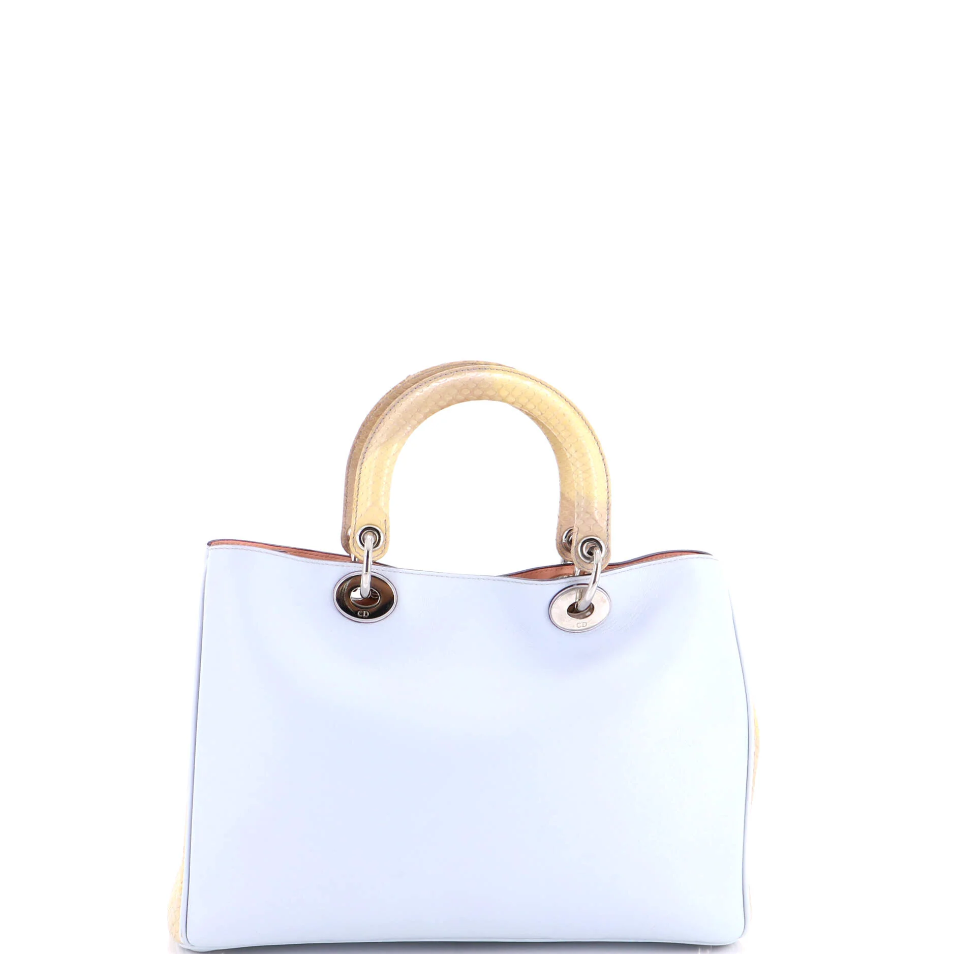 Diorissimo Tote Smooth Calfskin and Python Medium - Image 4