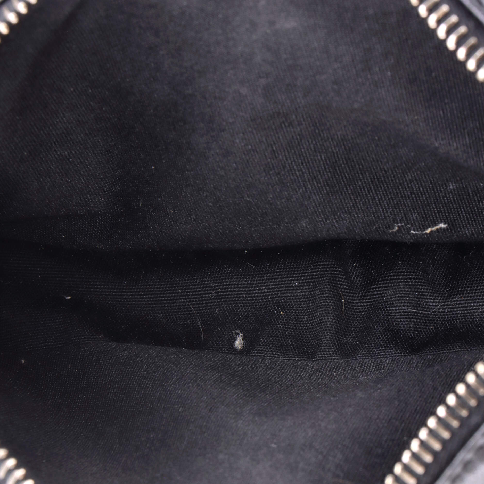 Double Zip Crossbody Pouch CD Diamond Coated Canvas - Image 5