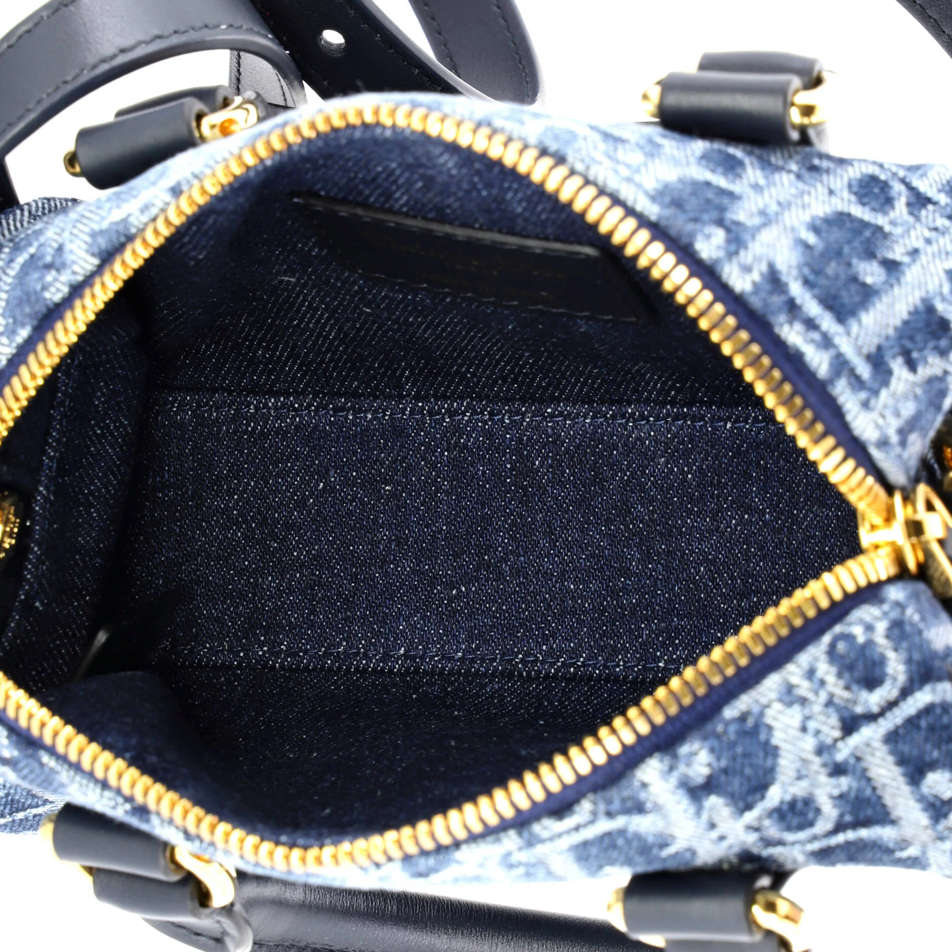 Groove Convertible Bowling Bag Oblique Denim Nano - Image 5