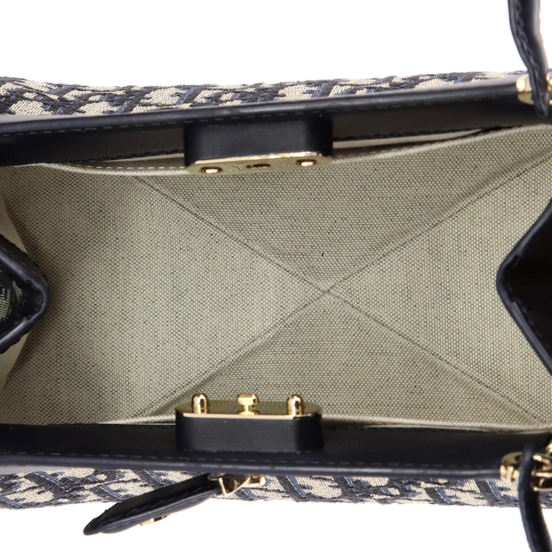 Key Bag Oblique Canvas Small - Image 5