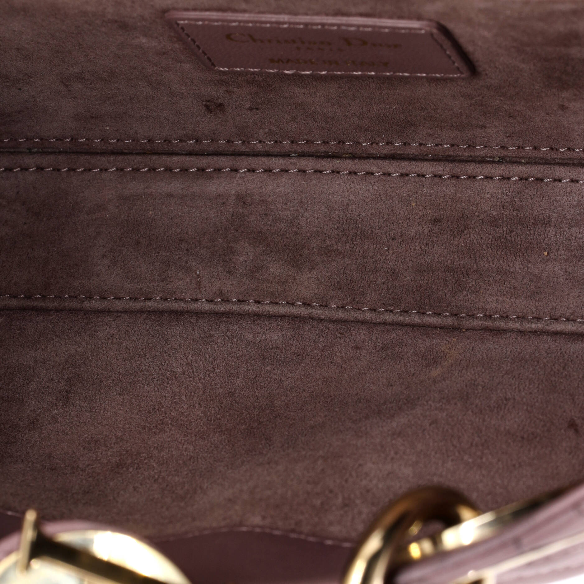 Lady D-Joy Bag Cannage Quilt Lambskin Medium - Image 5