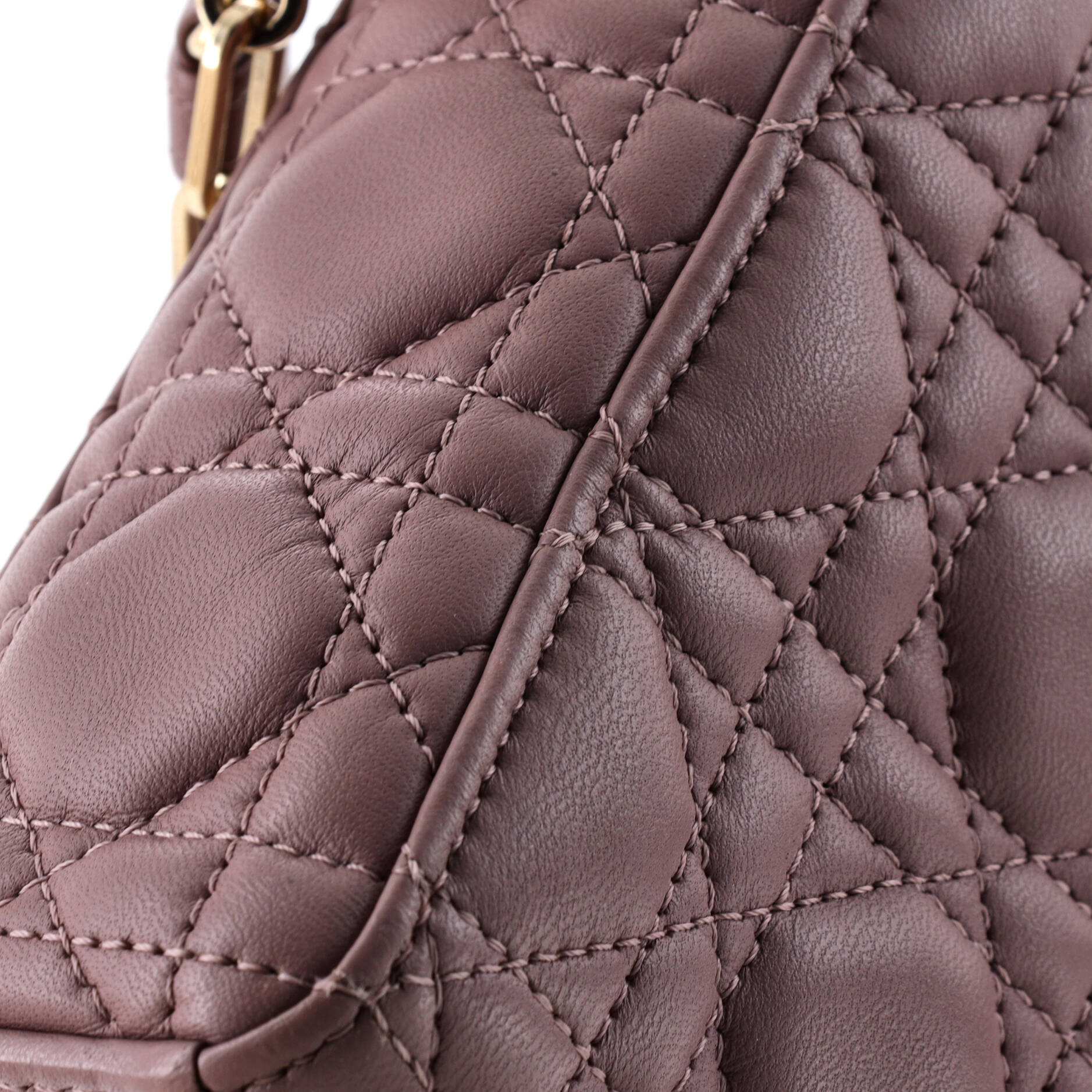 Lady D-Joy Bag Cannage Quilt Lambskin Medium - Image 6