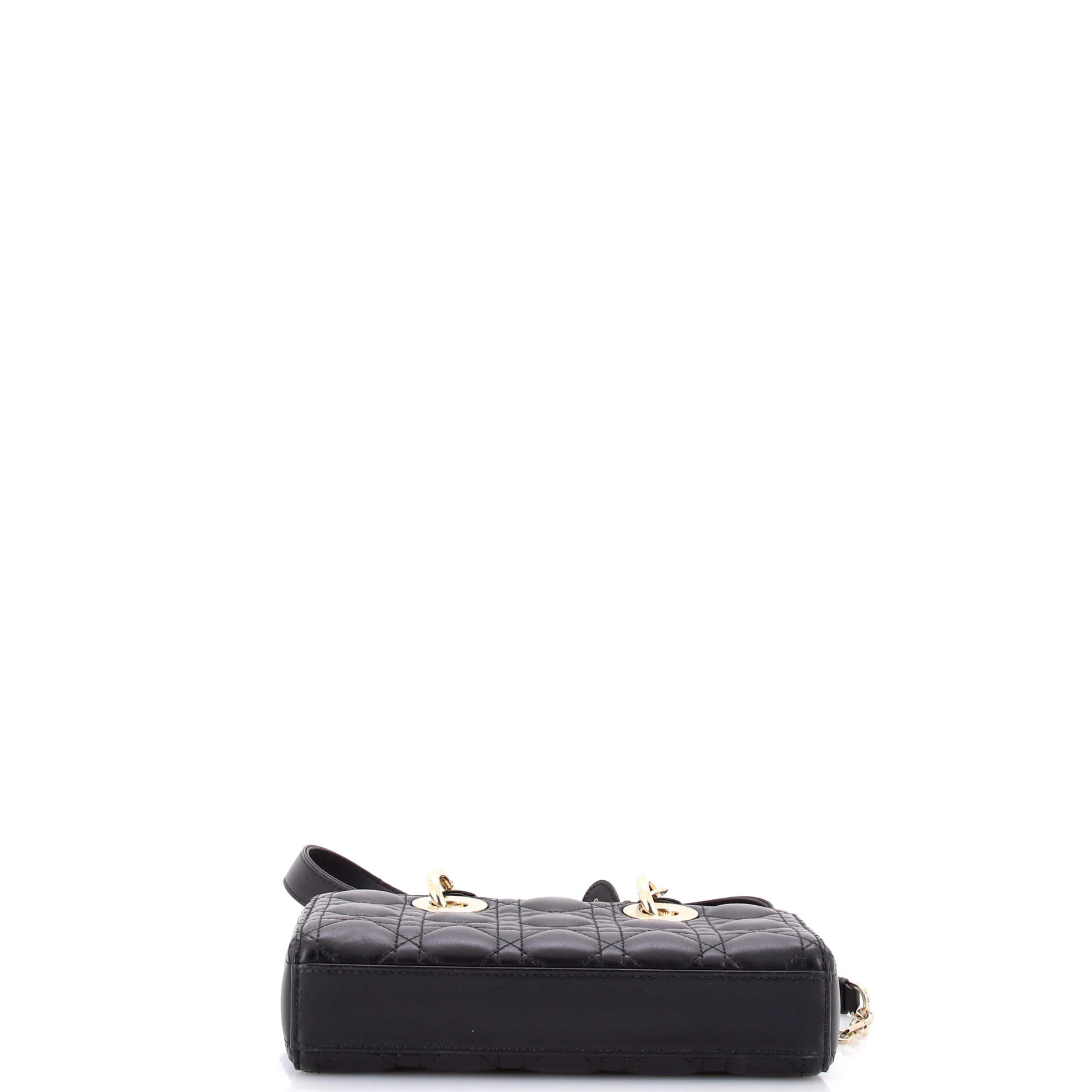 Lady D-Joy Bag Cannage Quilt Lambskin Small - Image 4