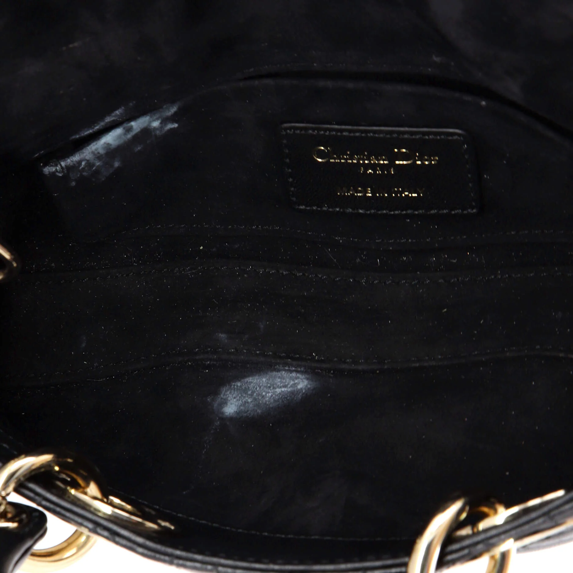 Lady D-Joy Bag Cannage Quilt Lambskin Small - Image 5