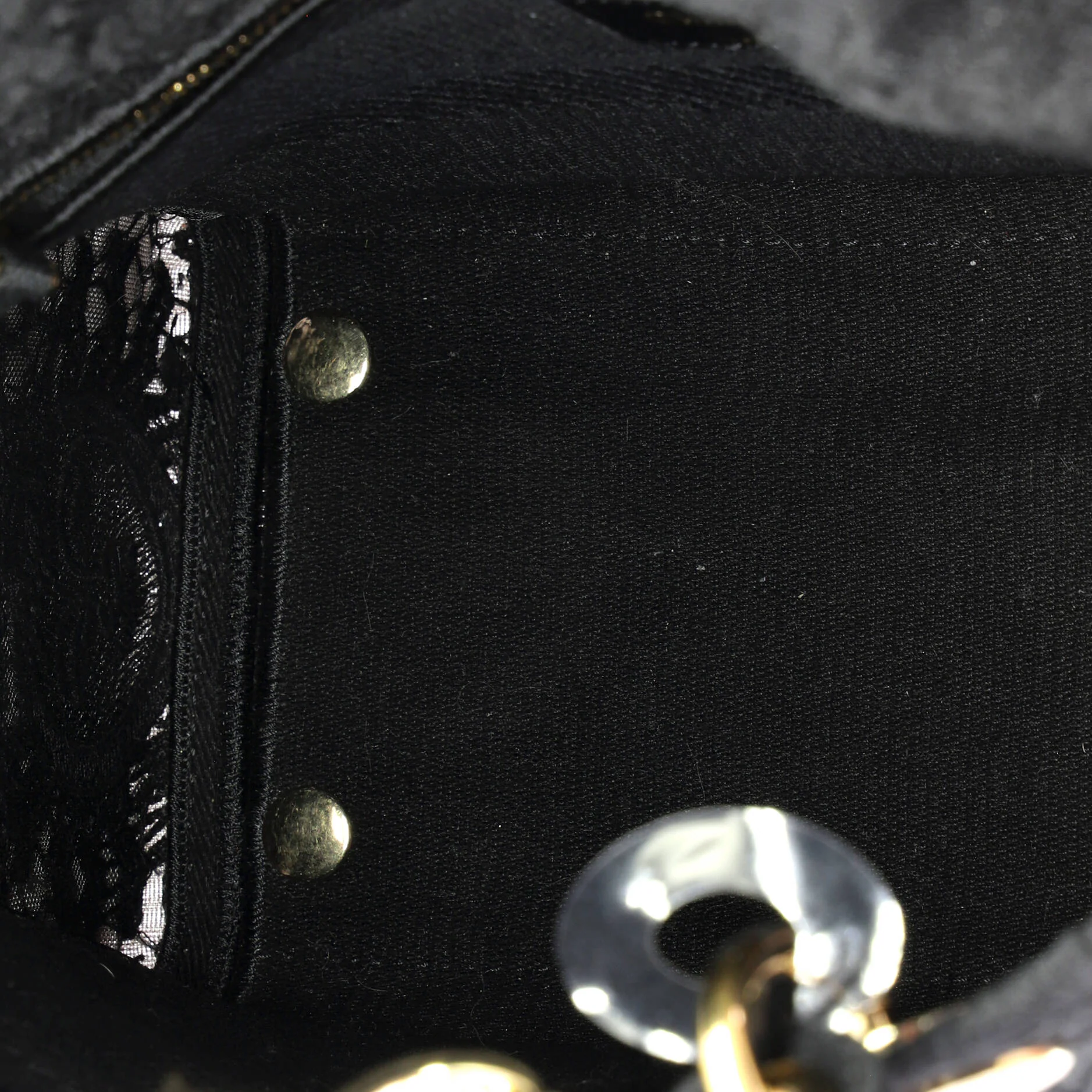 Lady D-Lite Bag Embroidery with Macrame Effect Medium - Image 5