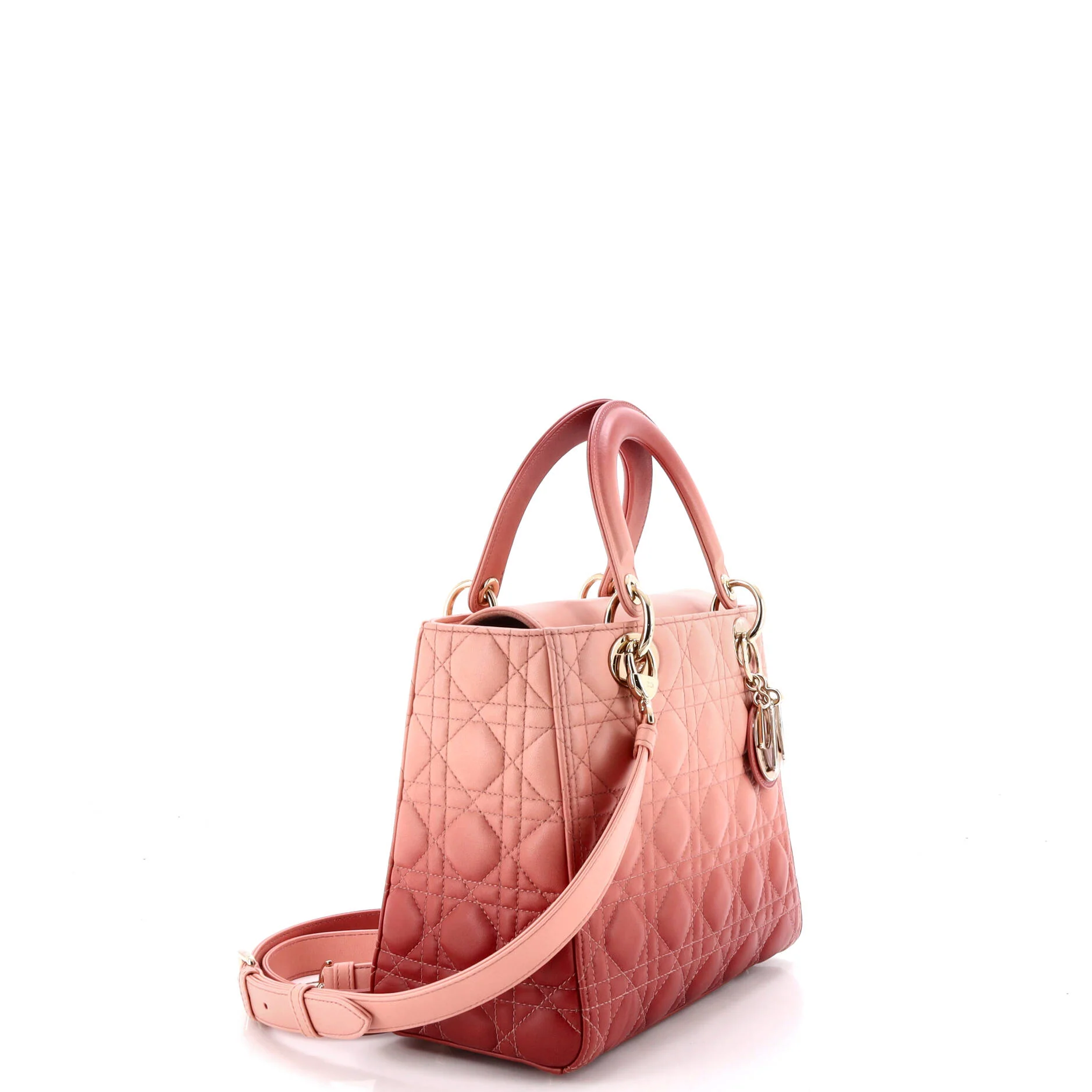 Lady Dior Bag Cannage Quilt Gradient Lambskin Medium - Image 2