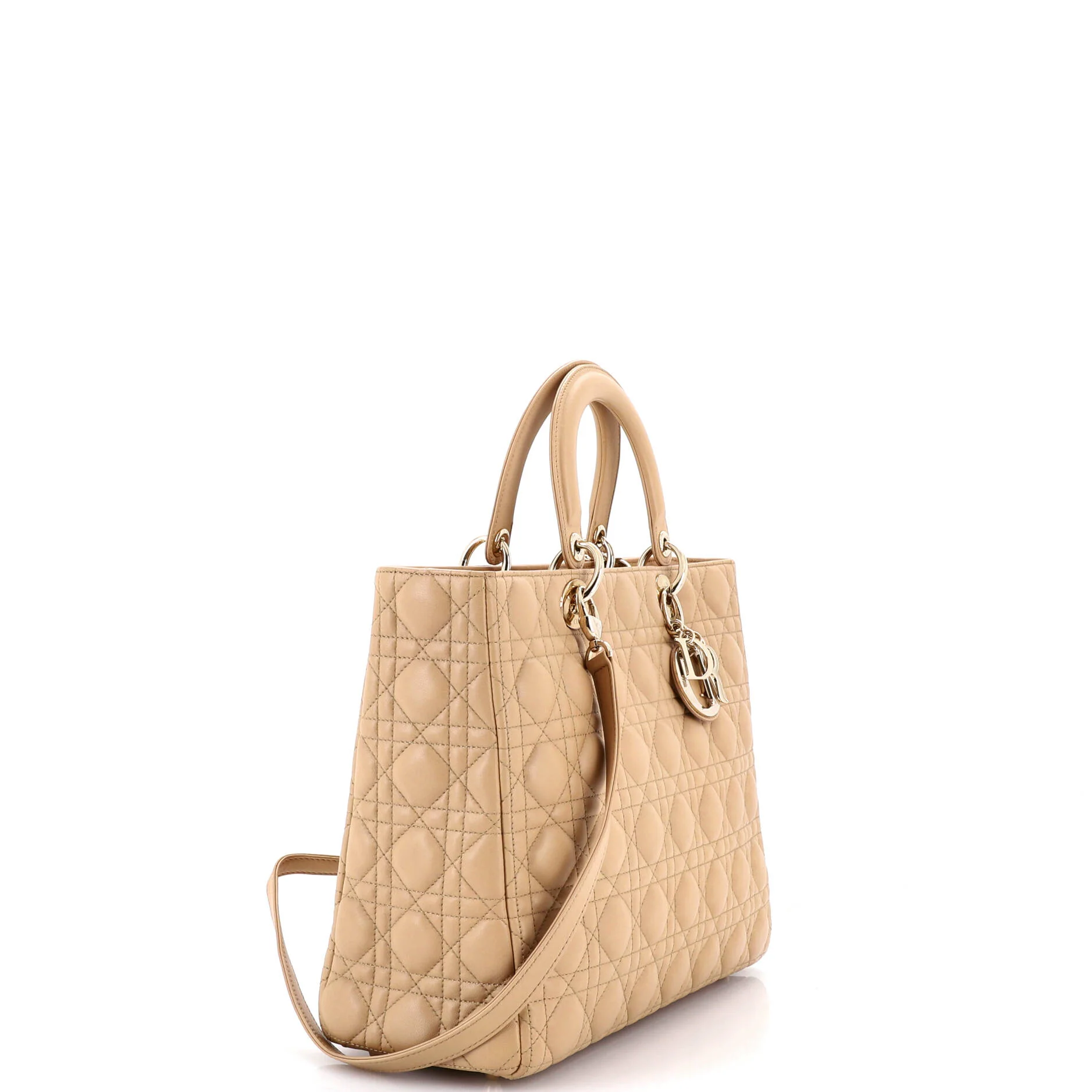 Lady Dior Bag Cannage Quilt Lambskin Large - Image 2