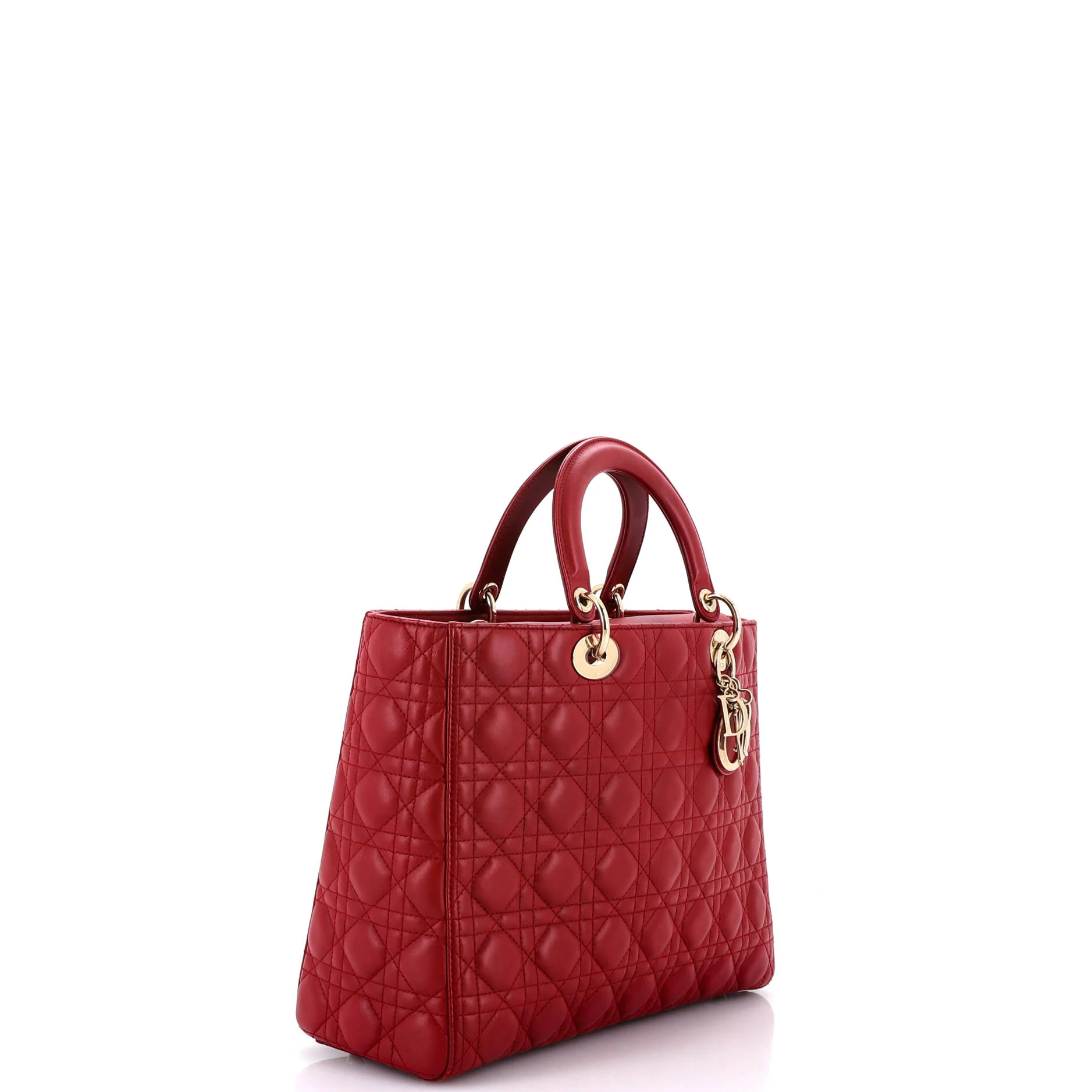 Lady Dior Bag Cannage Quilt Lambskin Large - Image 2