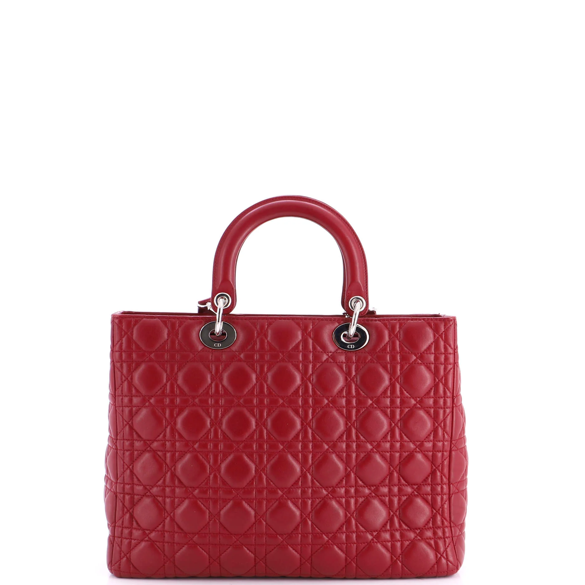 Lady Dior Bag Cannage Quilt Lambskin Large - Image 3