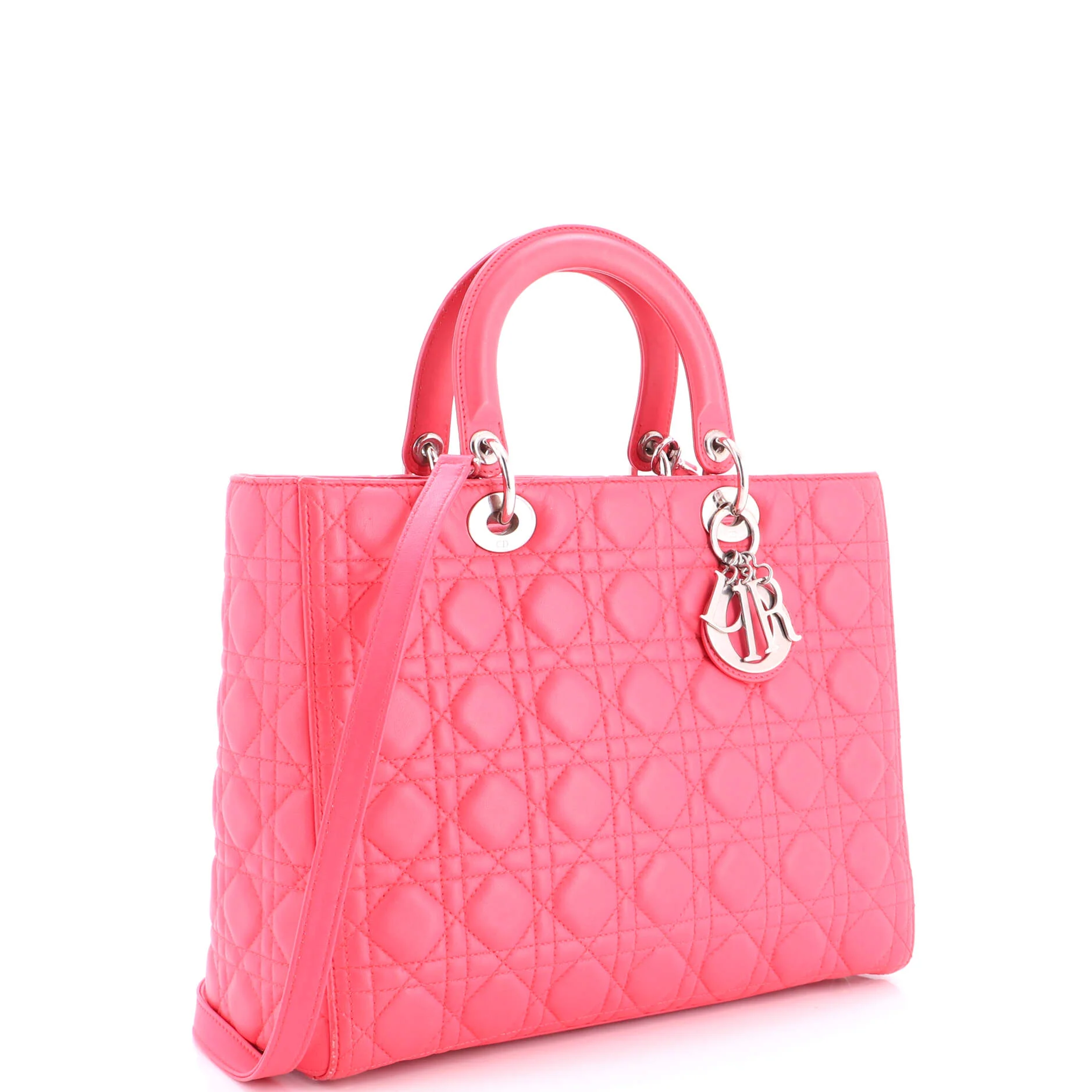 Lady Dior Bag Cannage Quilt Lambskin Large - Image 2