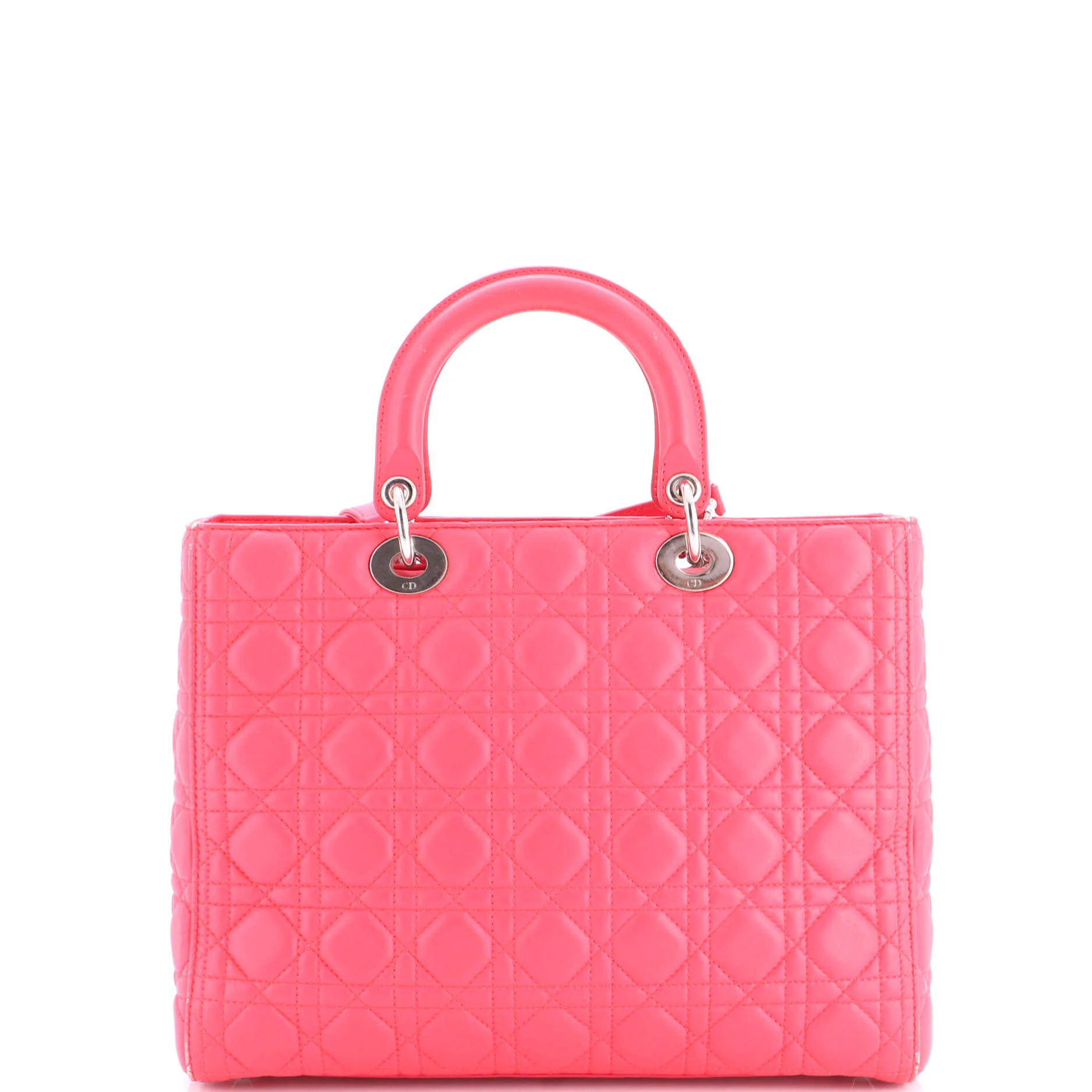 Lady Dior Bag Cannage Quilt Lambskin Large - Image 3