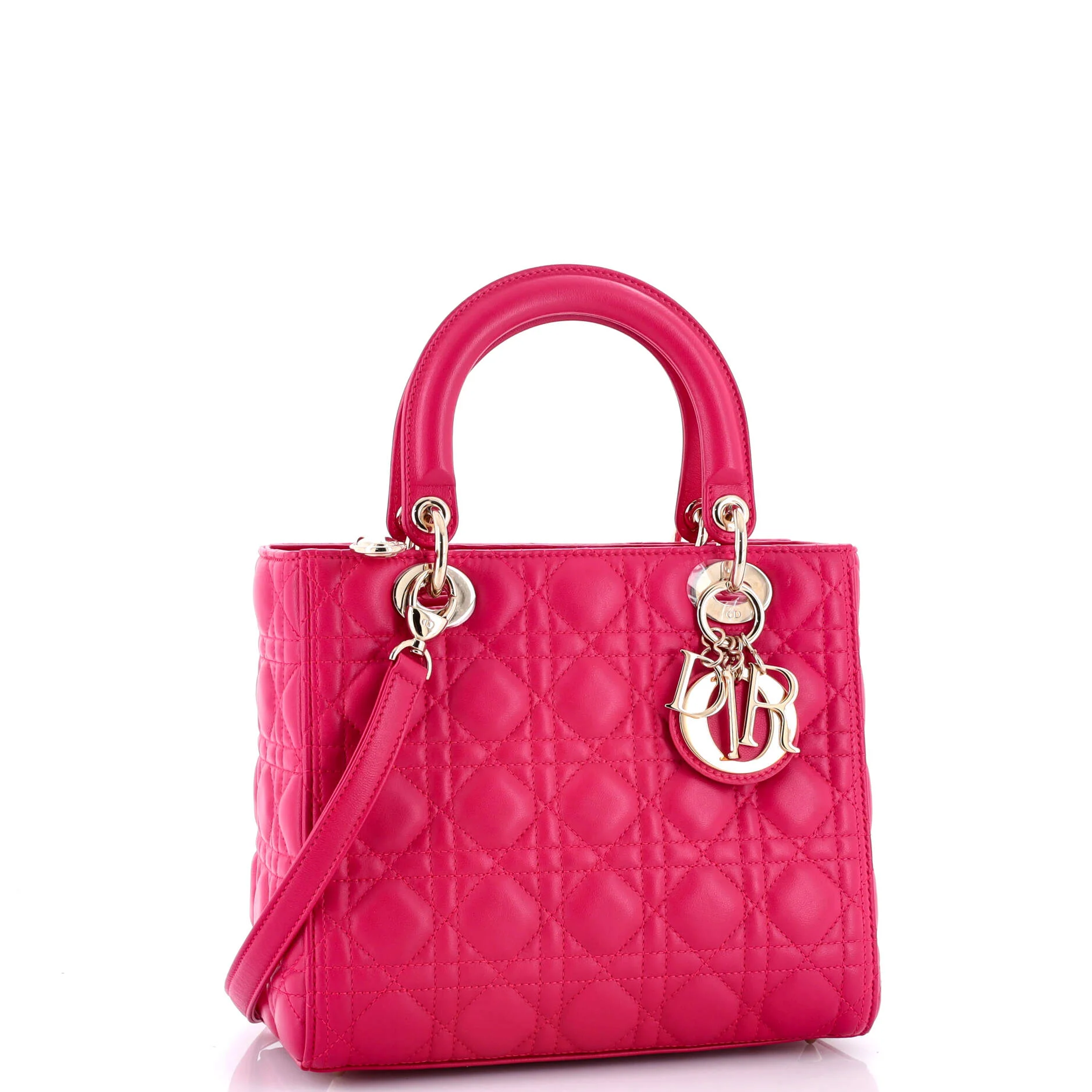 Lady Dior Bag Cannage Quilt Lambskin Medium - Image 2