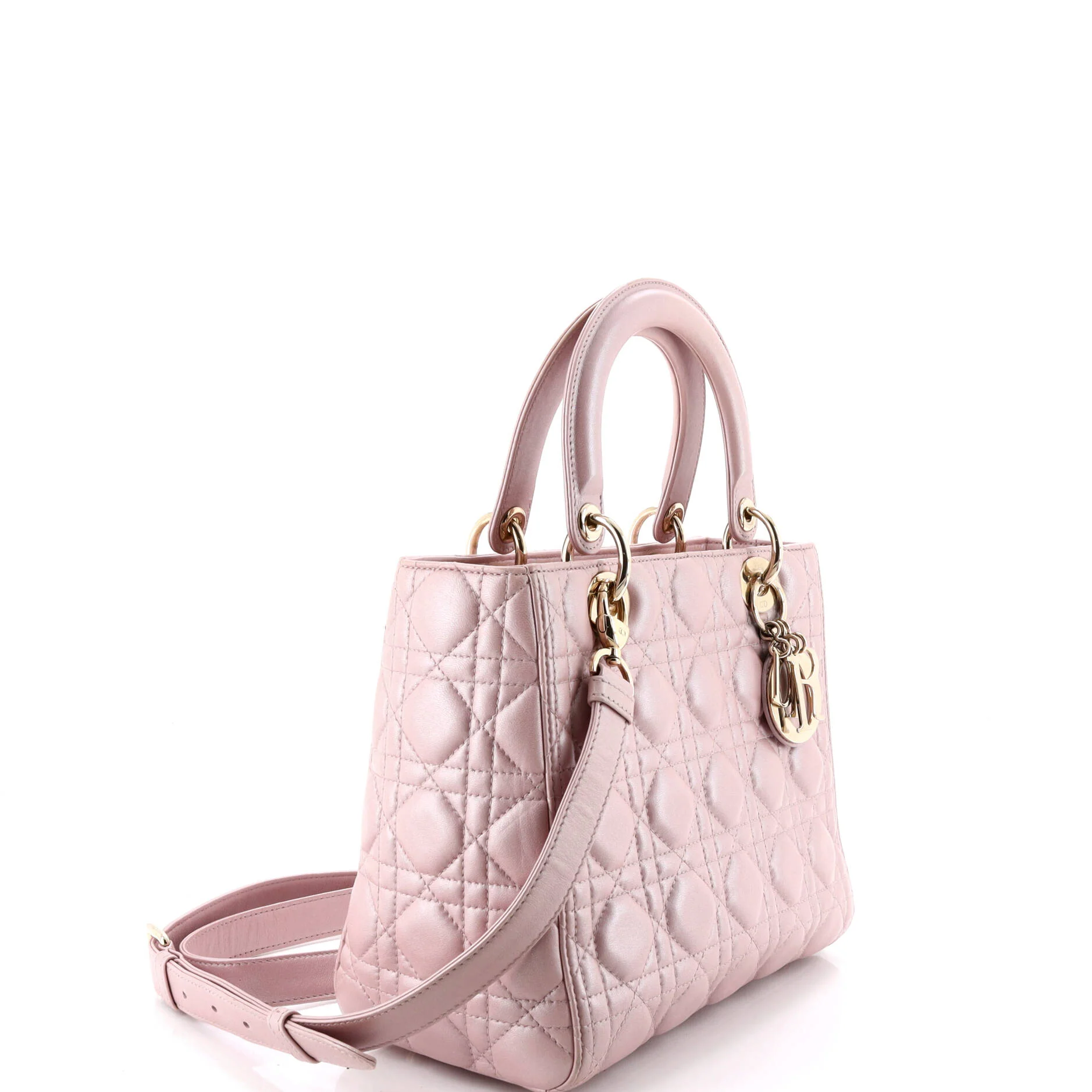 Lady Dior Bag Cannage Quilt Lambskin Medium - Image 2