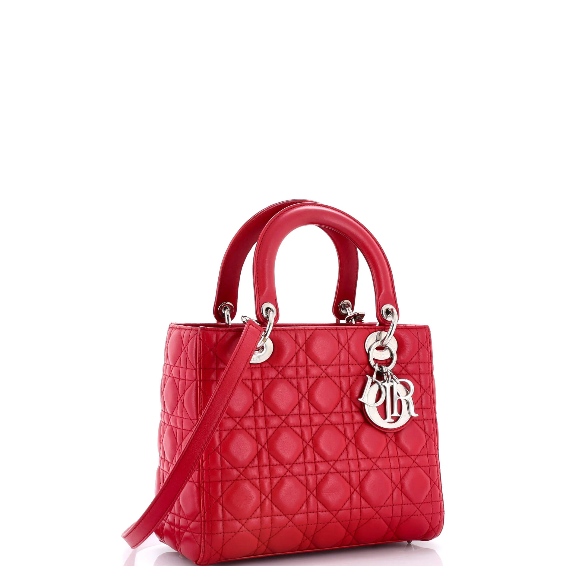 Lady Dior Bag Cannage Quilt Lambskin Medium - Image 2
