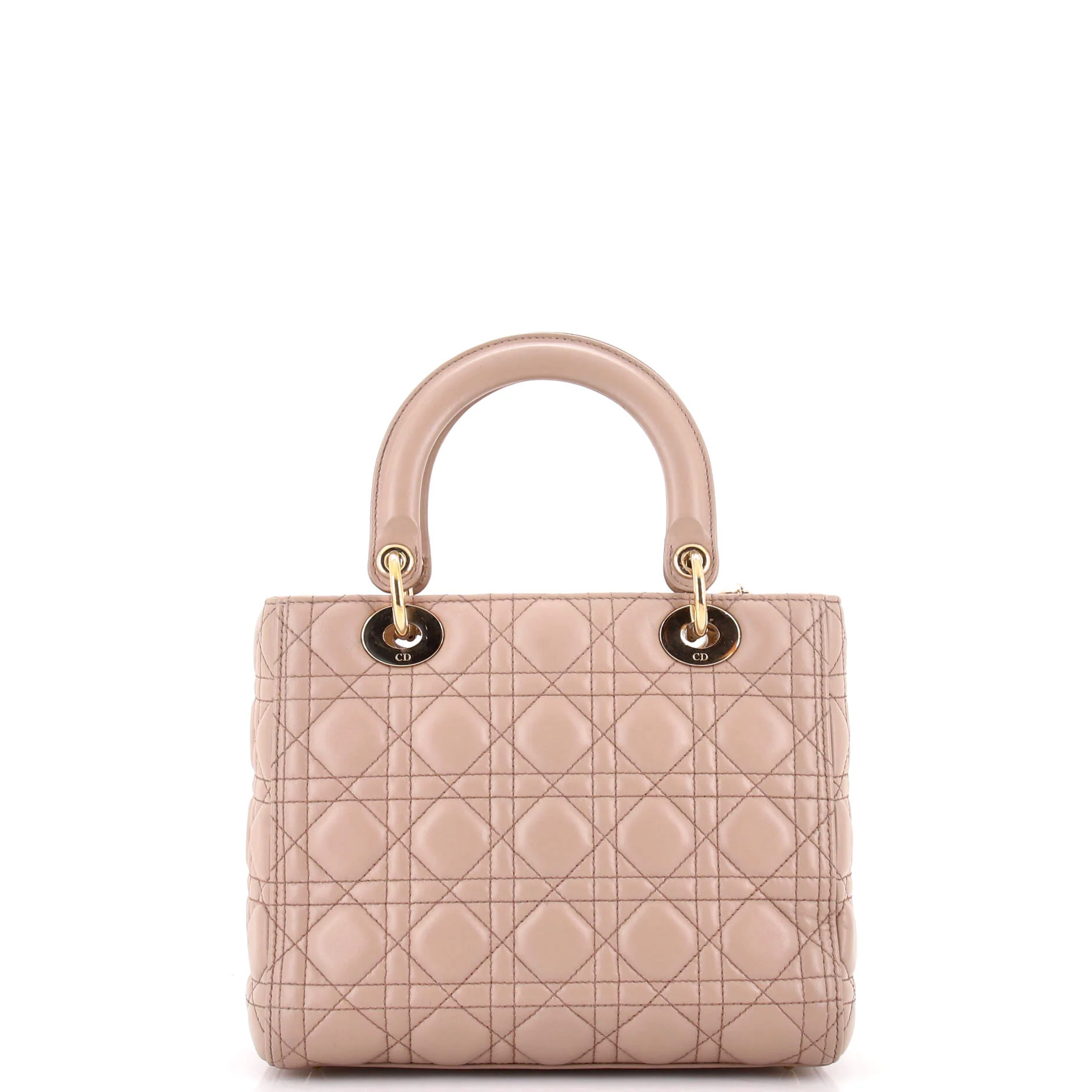 Lady Dior Bag Cannage Quilt Lambskin Medium - Image 4