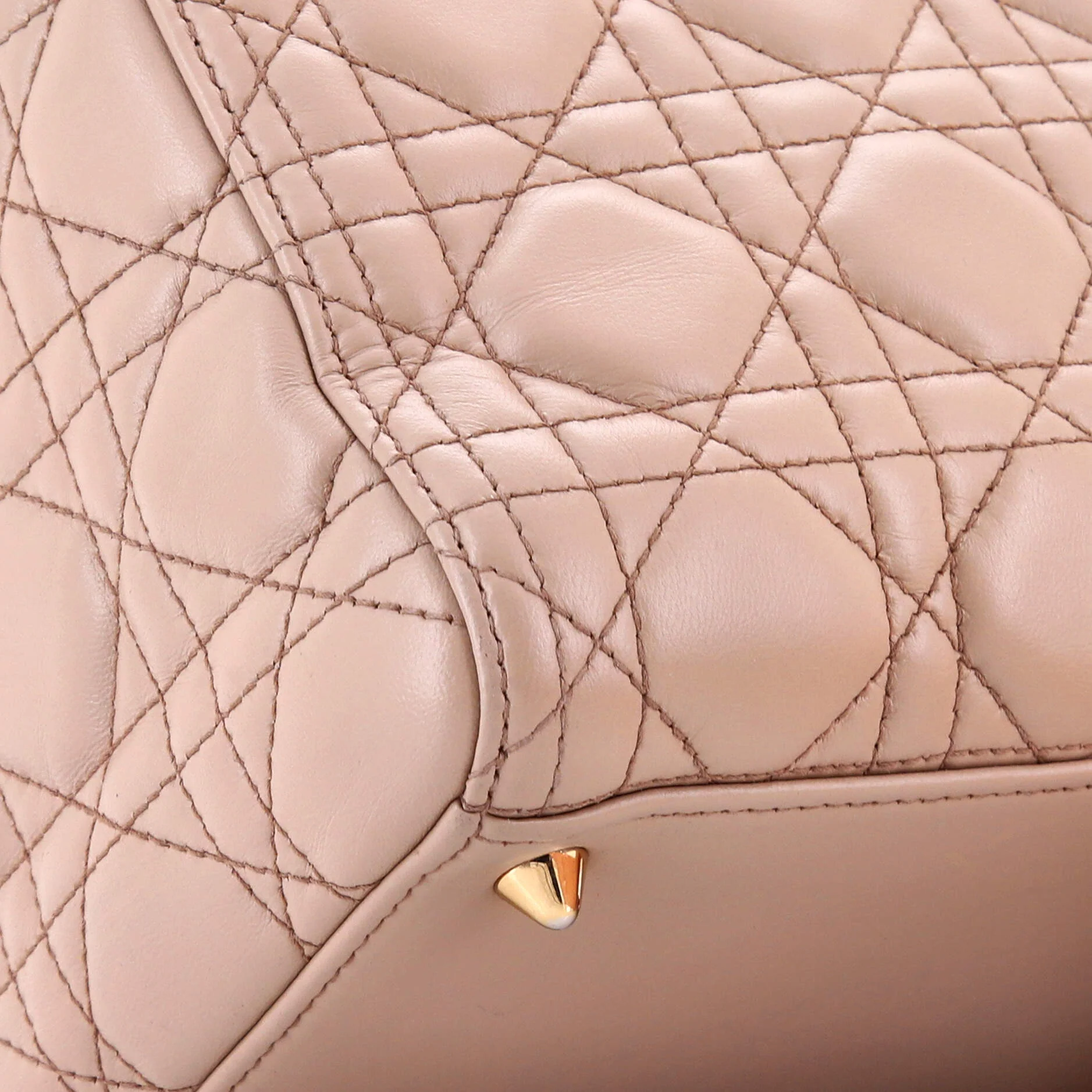 Lady Dior Bag Cannage Quilt Lambskin Medium - Image 7
