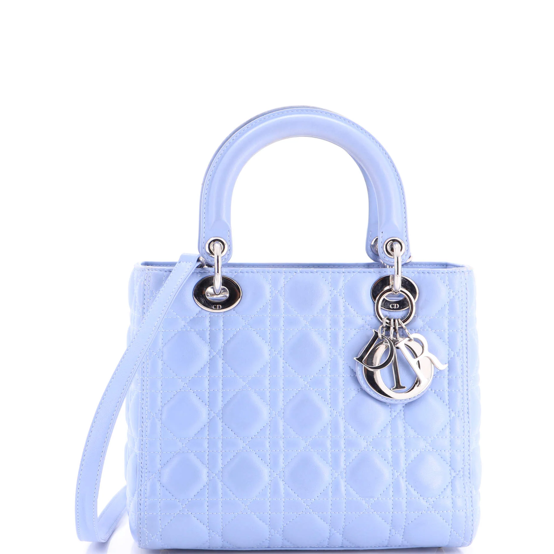 Lady Dior Bag Cannage Quilt Lambskin Medium