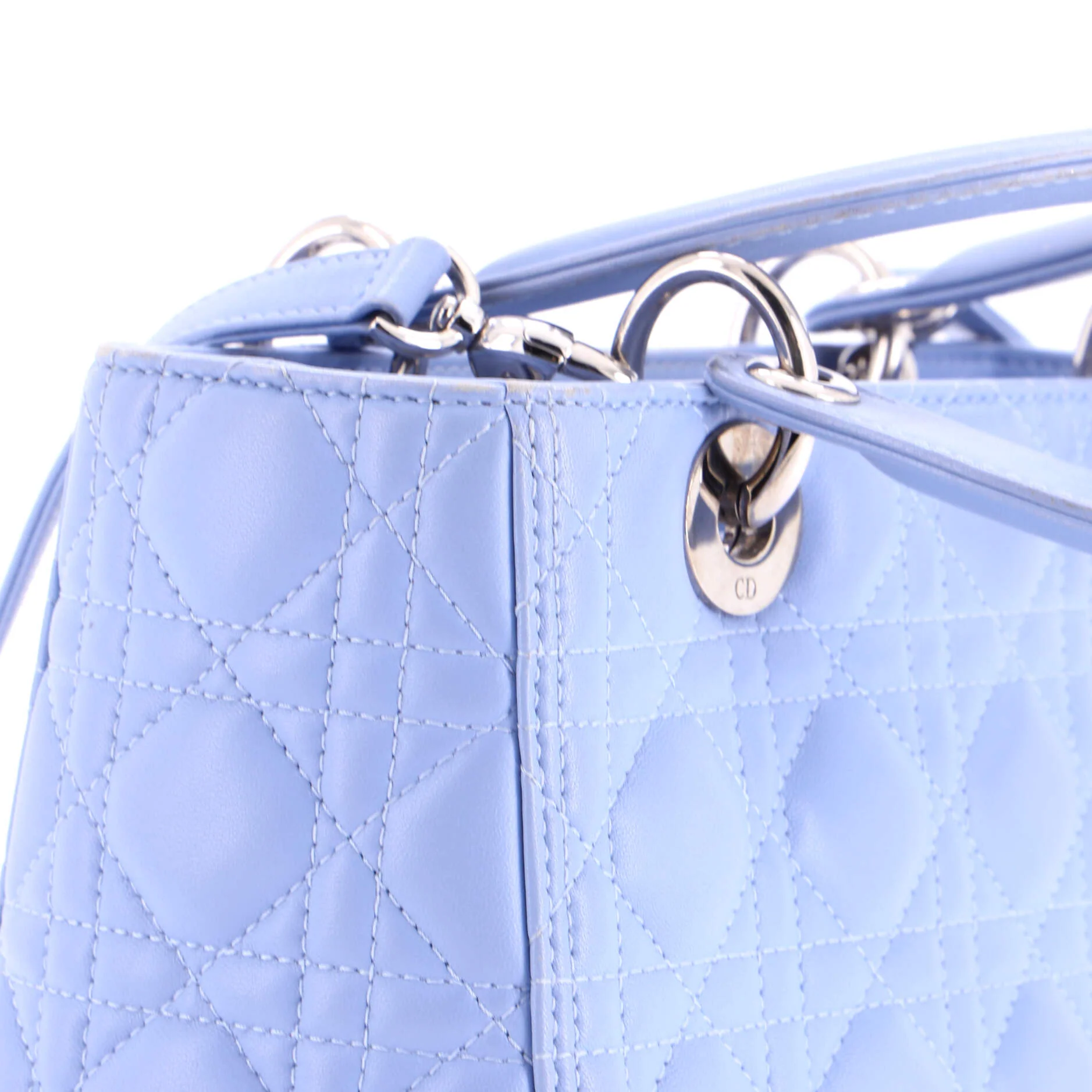 Lady Dior Bag Cannage Quilt Lambskin Medium - Image 6