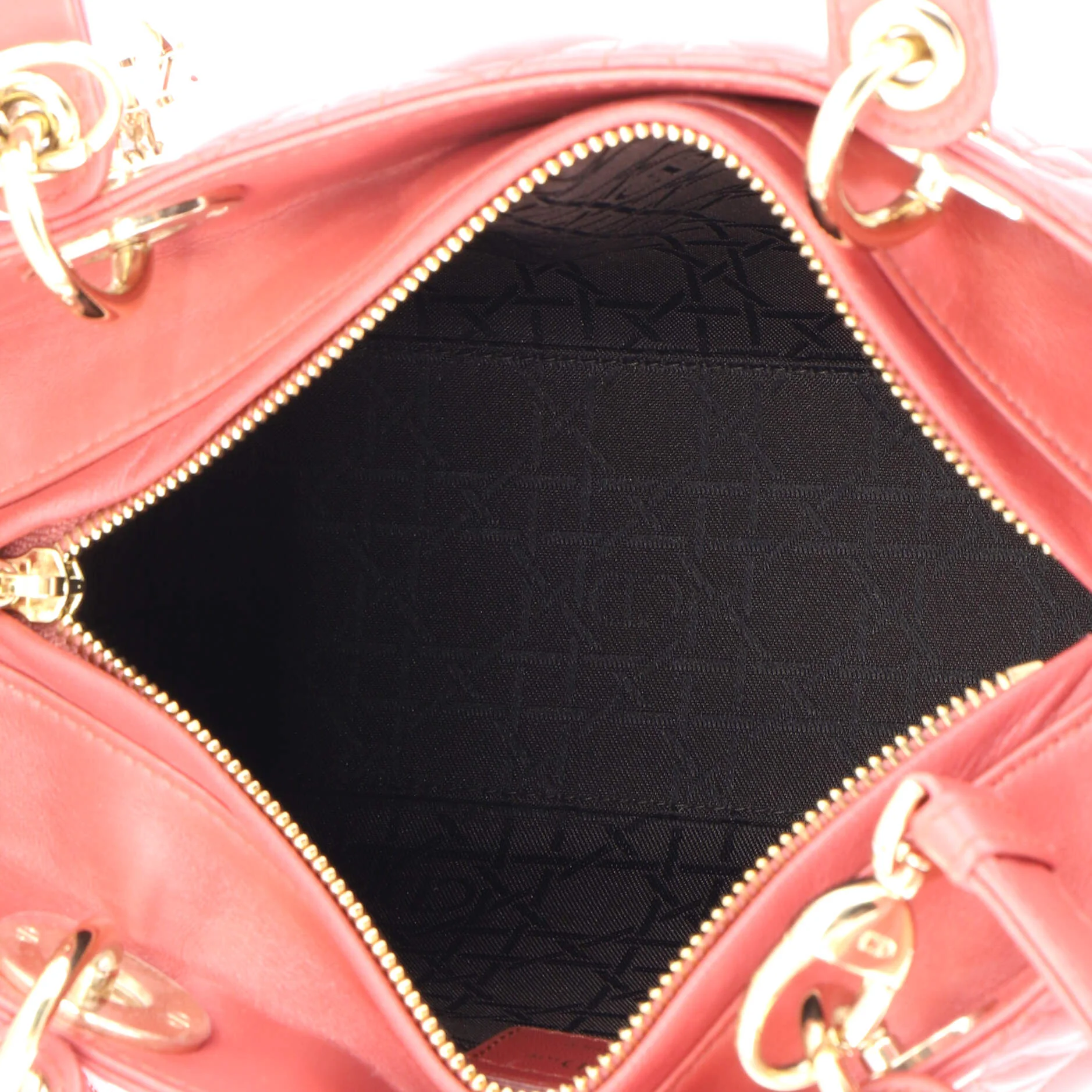 Lady Dior Bag Cannage Quilt Lambskin Medium - Image 5