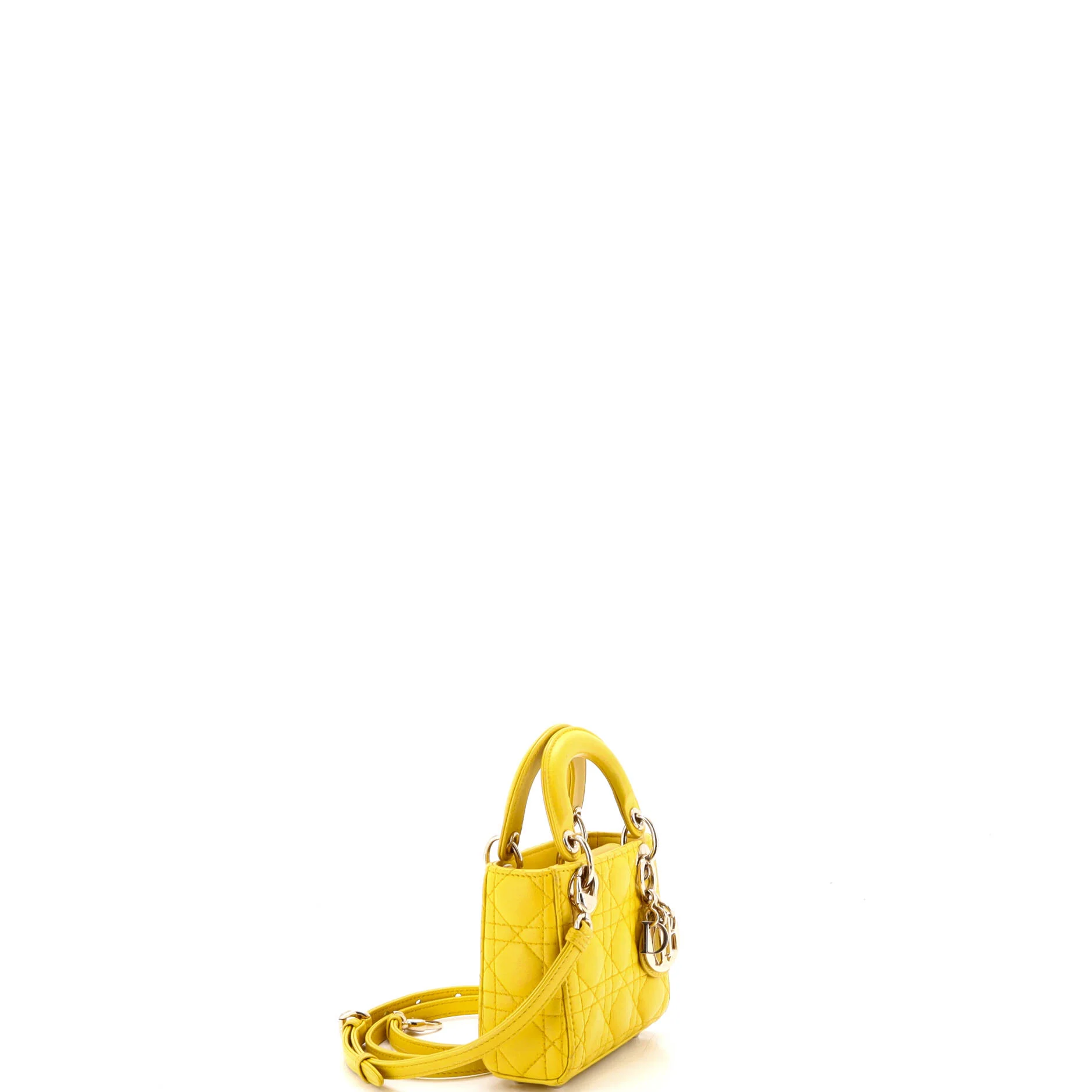 Lady Dior Bag Cannage Quilt Lambskin Micro - Image 2