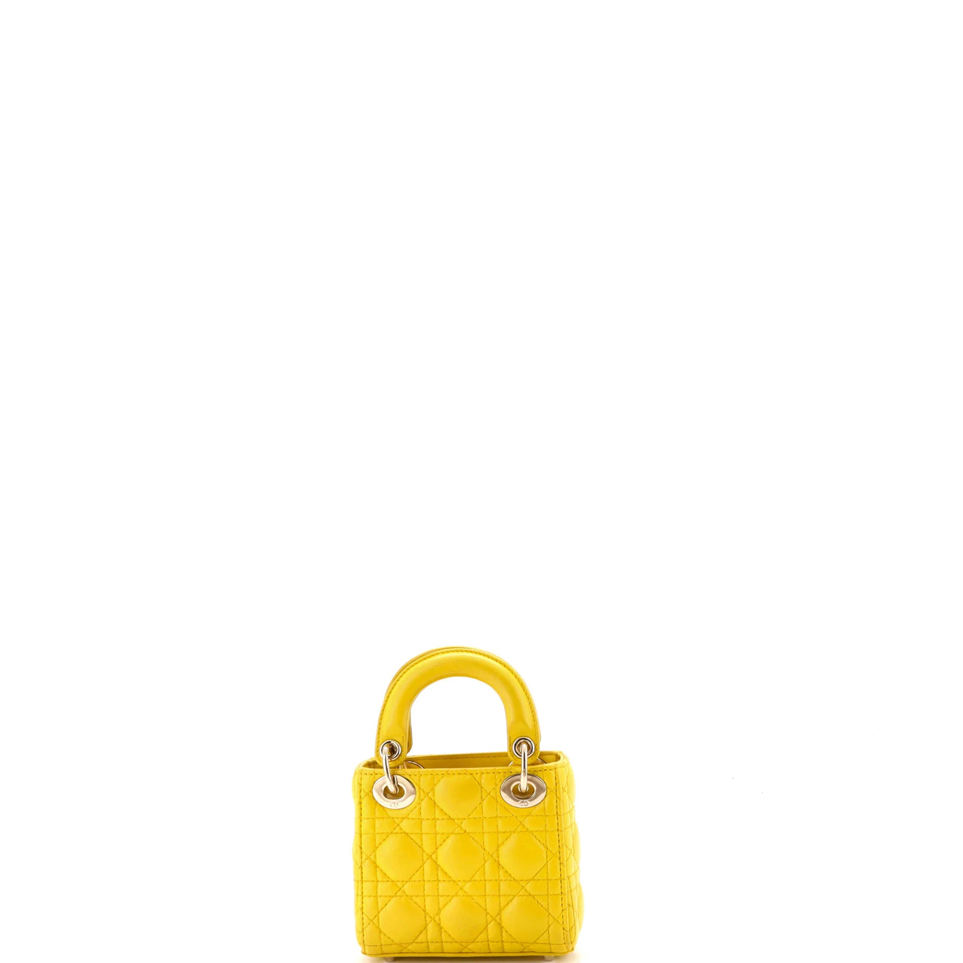 Lady Dior Bag Cannage Quilt Lambskin Micro - Image 3