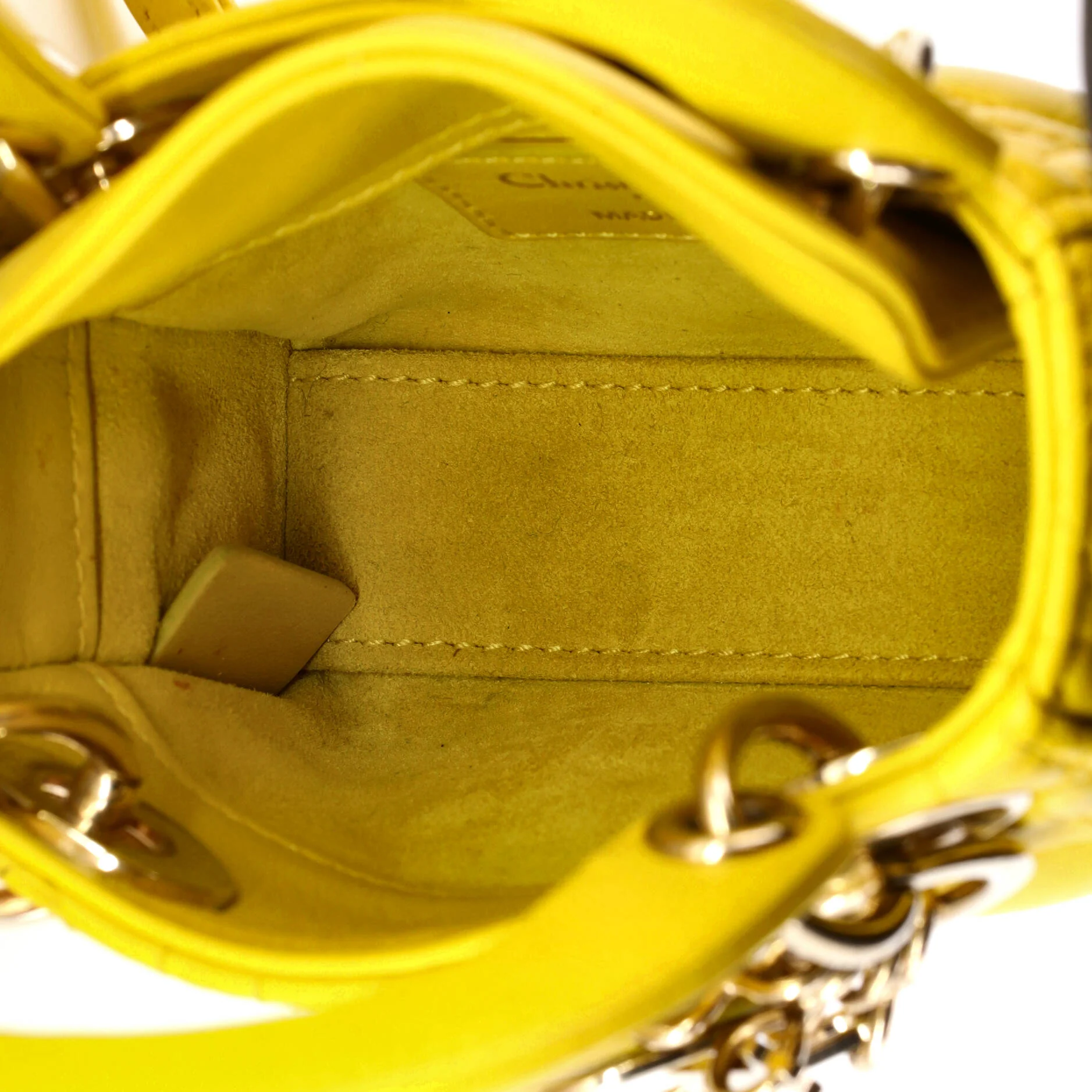 Lady Dior Bag Cannage Quilt Lambskin Micro - Image 5