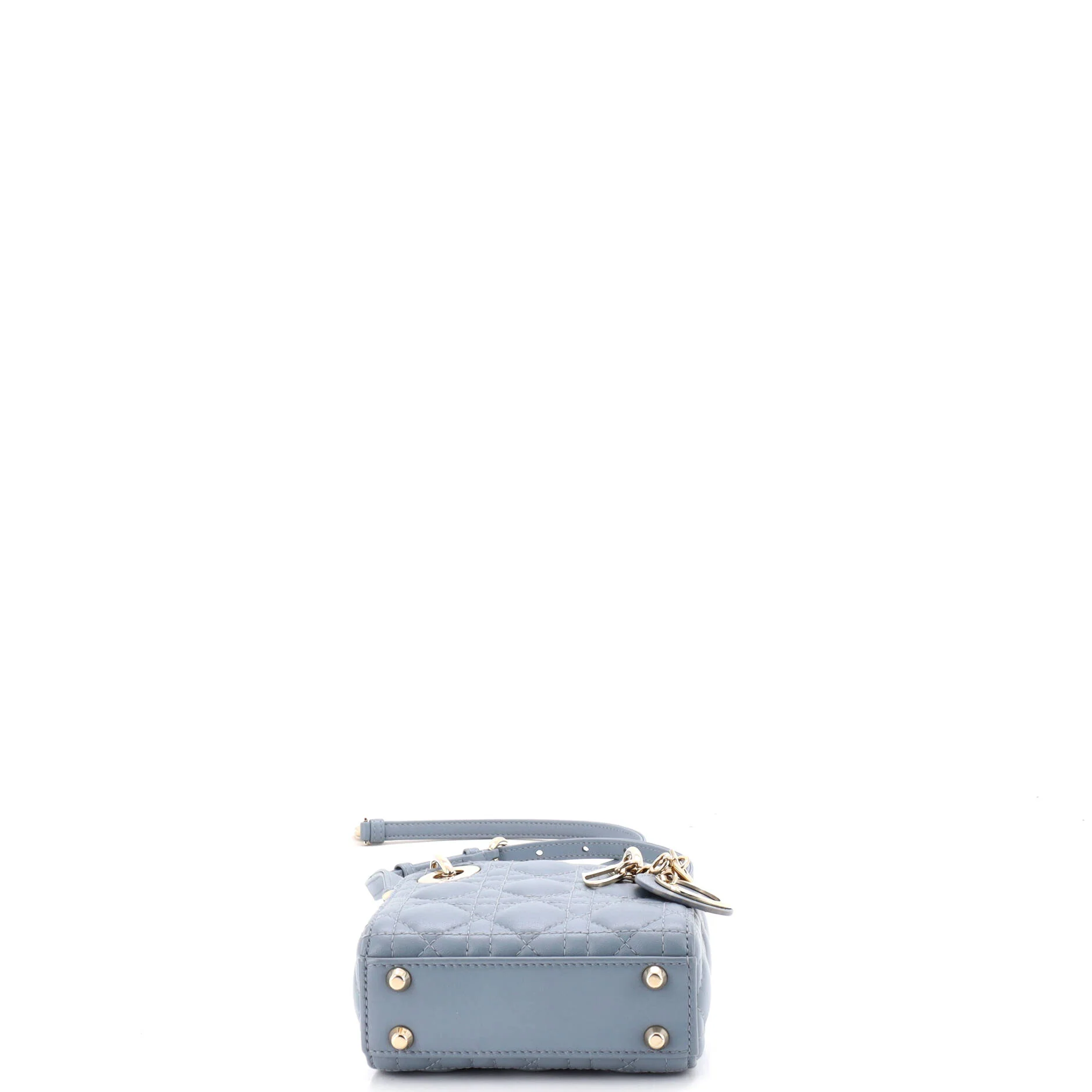 Lady Dior Bag Cannage Quilt Lambskin Micro - Image 4