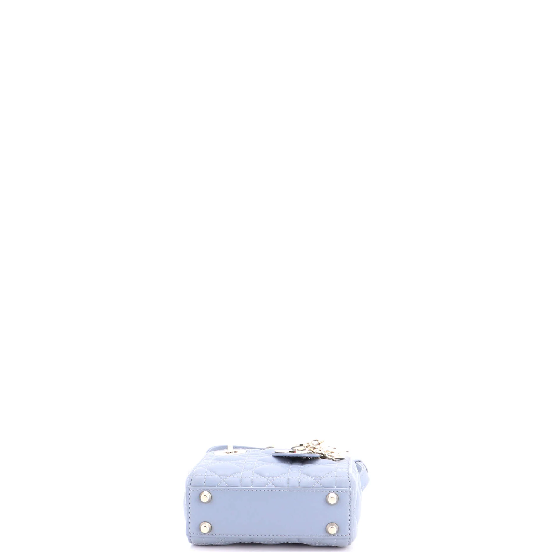 Lady Dior Bag Cannage Quilt Lambskin Micro - Image 4
