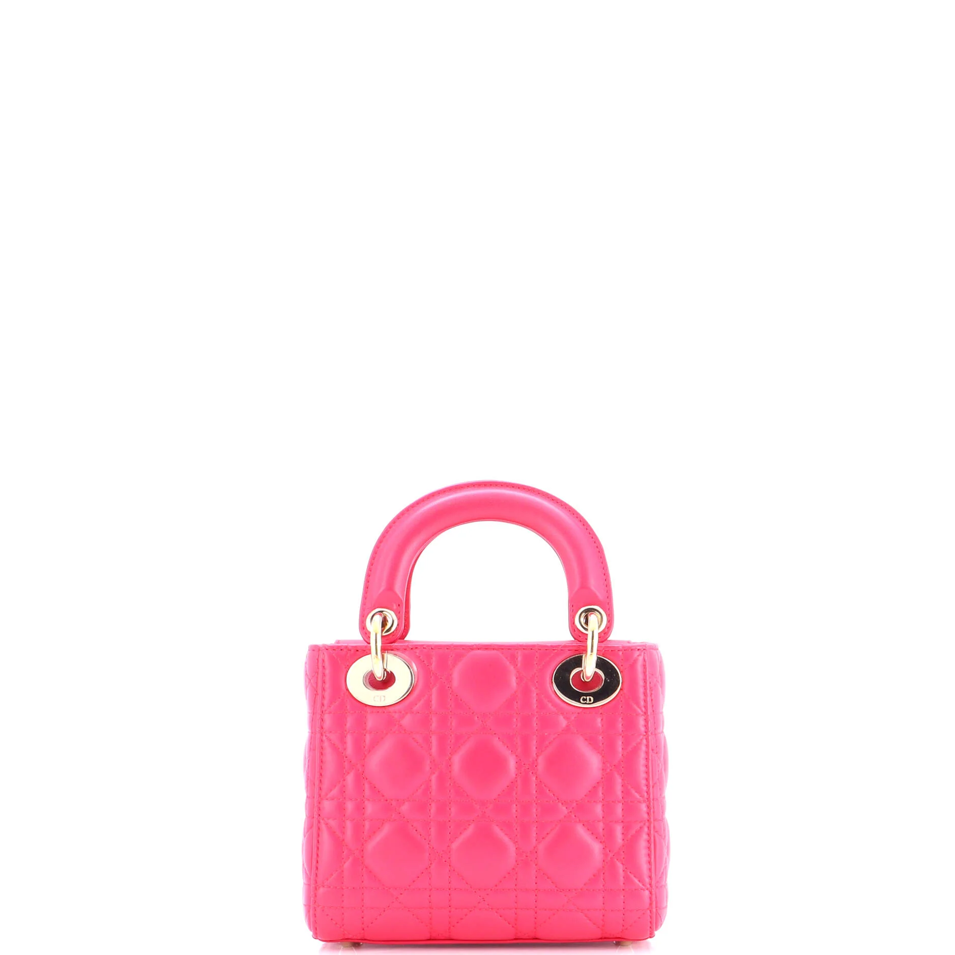 Lady Dior Bag Cannage Quilt Lambskin Mini - Image 3